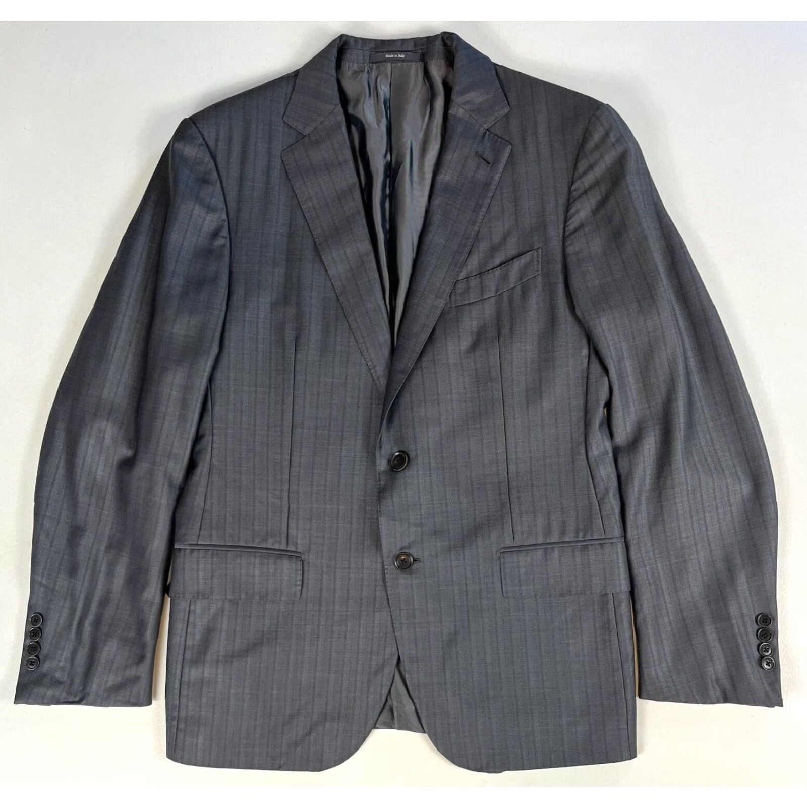 Ermenegildo Zegna Ermenegildo Zegna Trofeo Sport Coat Jacket Men Wool Gray 42R US 42R Regular Two-Button Check Vintage Size US XS / EU 42 / 0 - 2 Thumbnail
