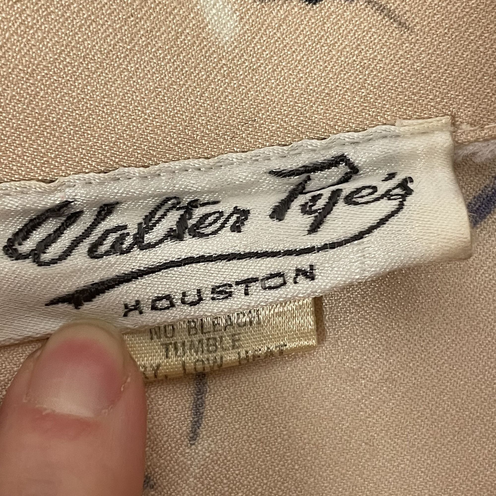 Other Vtg Walter Pyes SHINY Quiana Nylon ABSTRACT Rockabilly Shirt Size US S / EU 44-46 / 1 - 6 Thumbnail