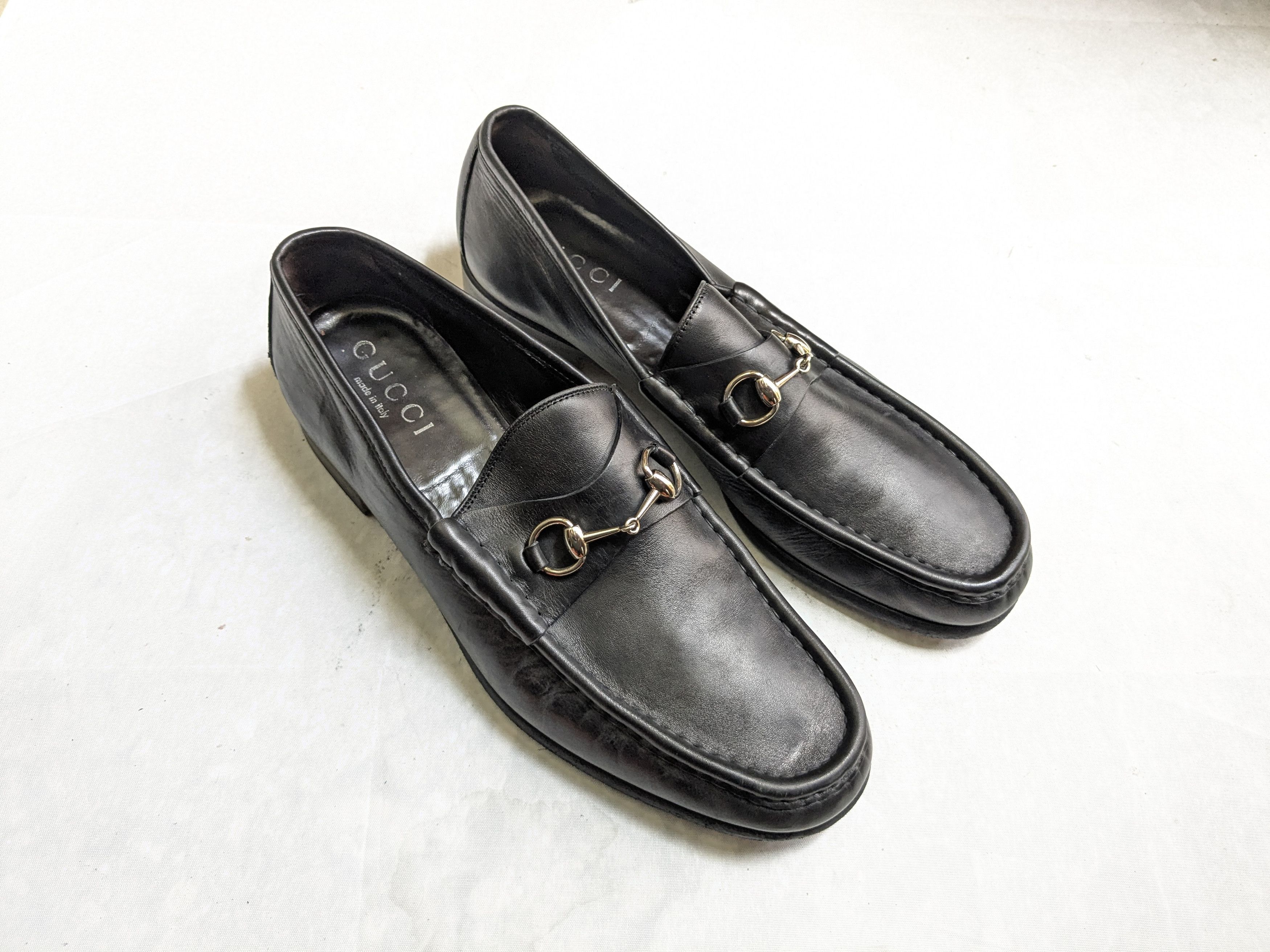 Gucci Gucci Horsebit Loafers Black 13 D Leather Snaffle Tom Ford Size US 13 / EU 46 - 1 Thumbnail