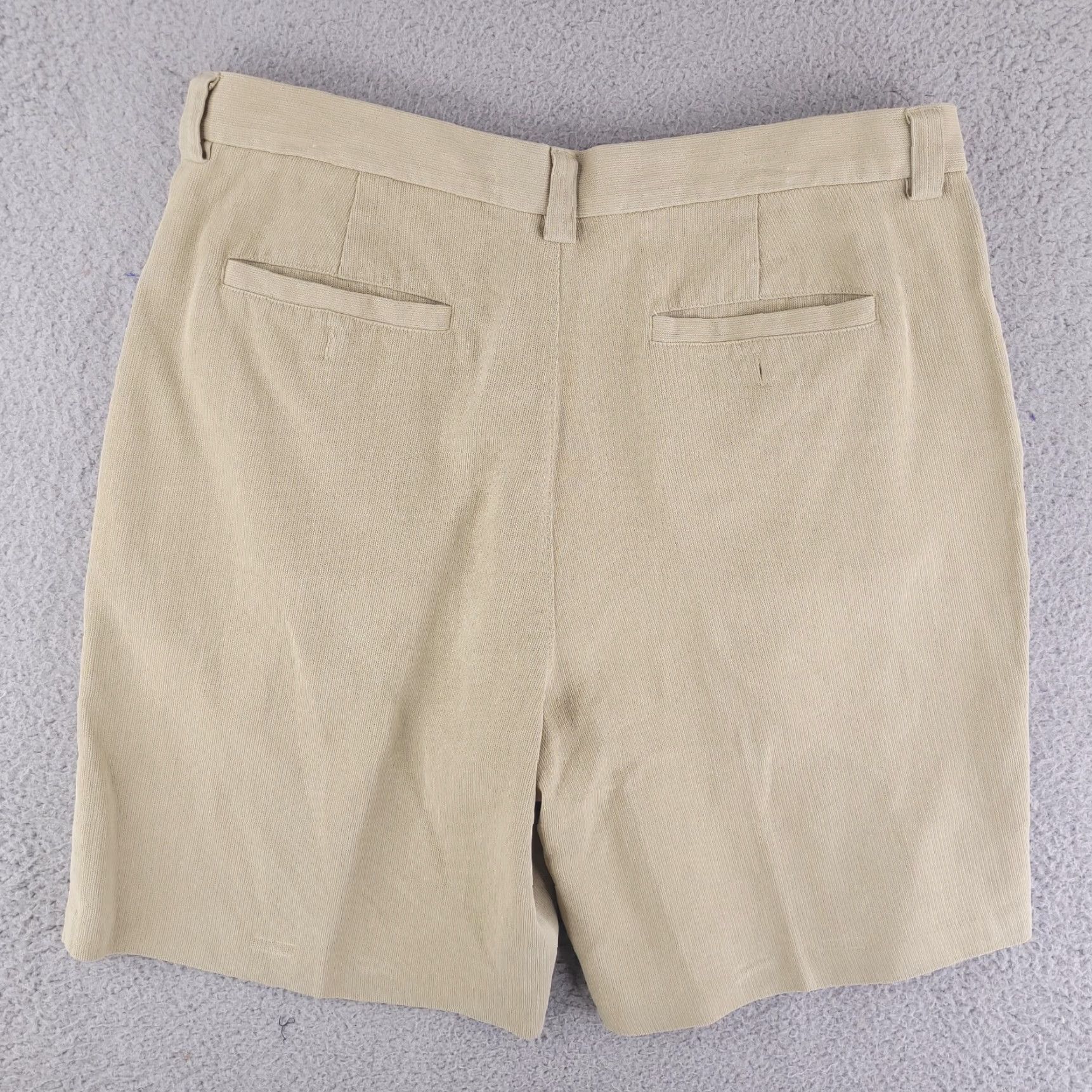 Tommy Bahama Tommy Bahama Shorts Mens Silk Chino Pleated 34 Brown, Size 34, Regular, Front Pleated, Silk Chino, Mens Shorts 34, Tommy Bahama Size US 34 / EU 50 - 5 Thumbnail