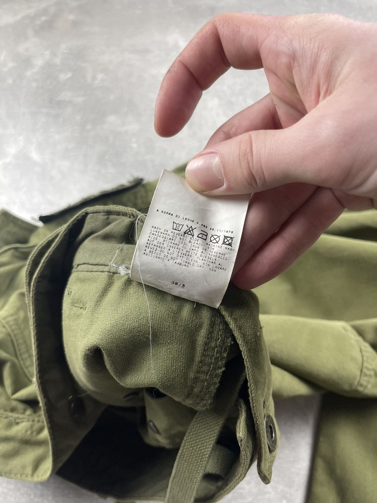 Dolce & Gabbana Dolce & Gabbana Patriot Utility Cargo Pants Olive Green Size US 33 - 14 Thumbnail