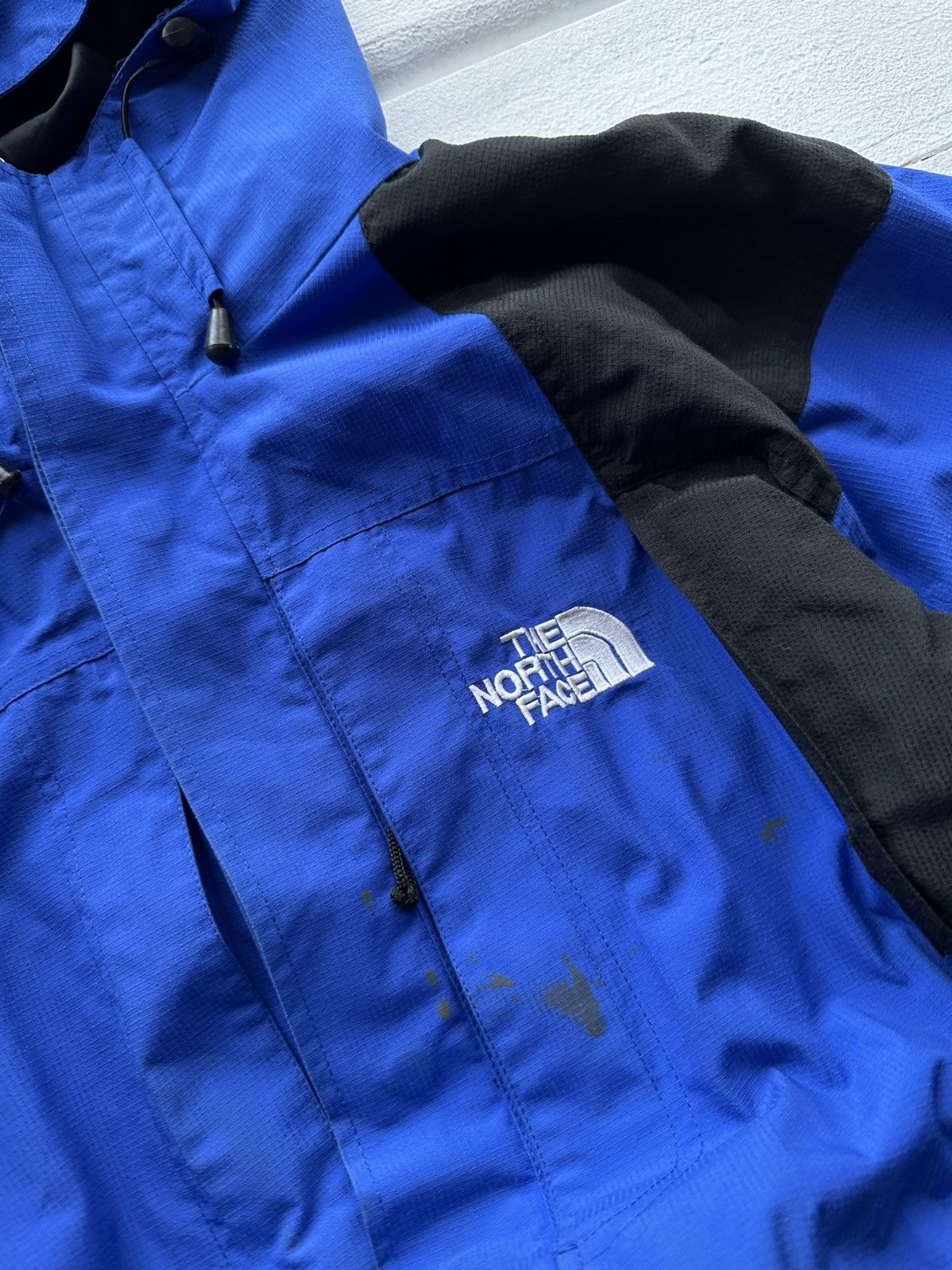 The North Face 🚨gore tex Vintage 90s/Y2K Blue The North Face Jacket Size US L / EU 52-54 / 3 - 4 Thumbnail