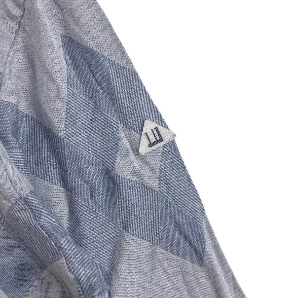 Vintage Vintage DUNHILL LONDON SPORT Plaids Polo Tee Shirt Size US M / EU 48-50 / 2 - 4 Thumbnail