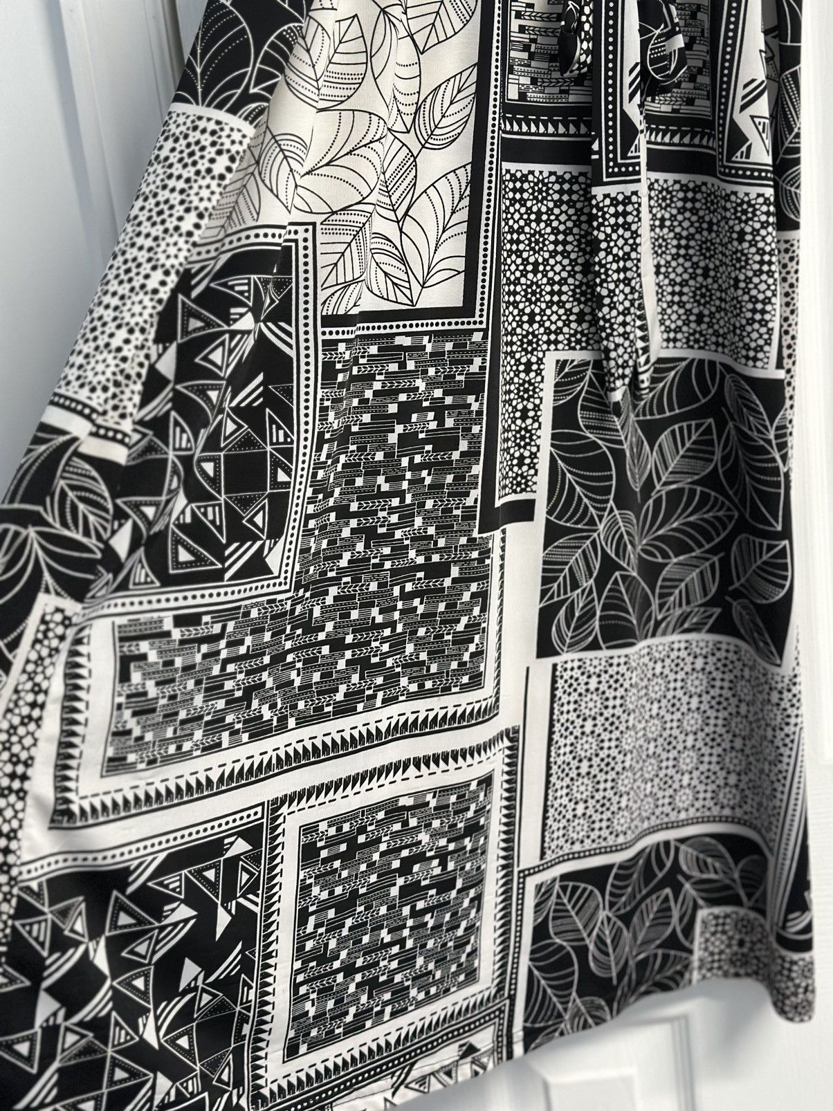 Other Vintage black and white print dress Size M / US 6-8 / IT 42-44 - 5 Thumbnail
