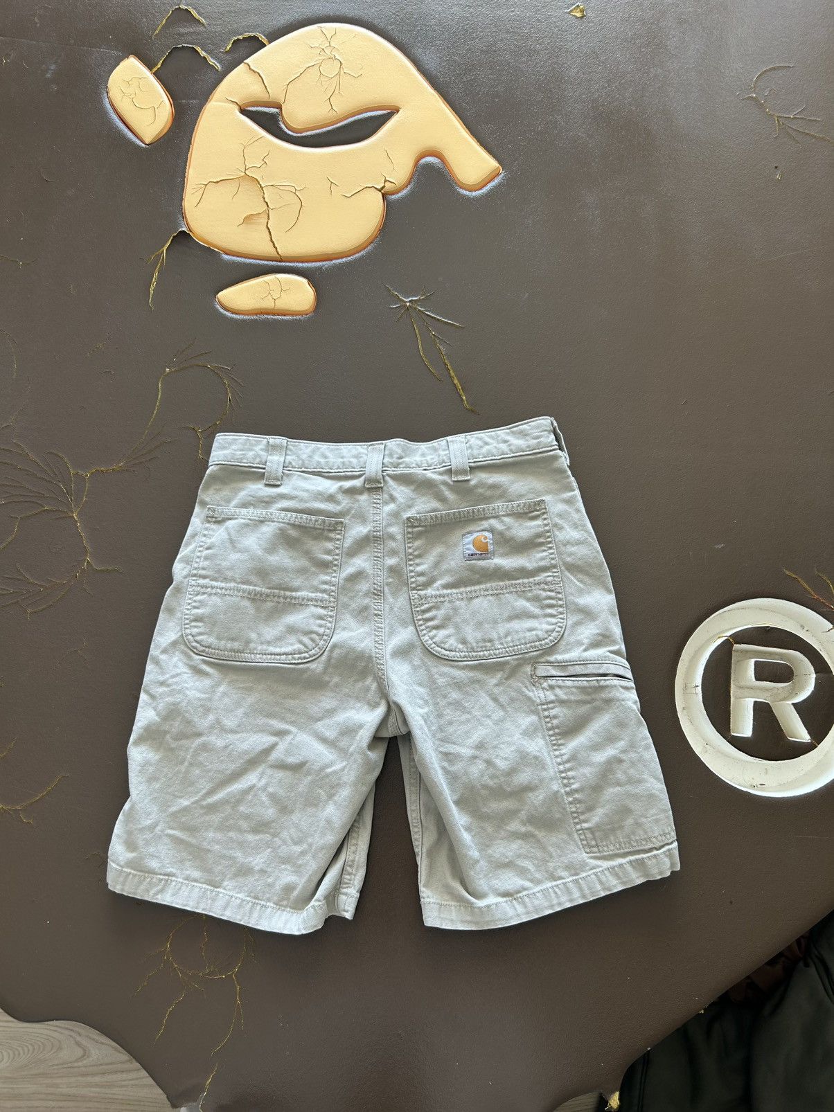 Carhartt Carhartt Denim Shorts Tan Jorts Size US 32 / EU 48 - 2 Thumbnail