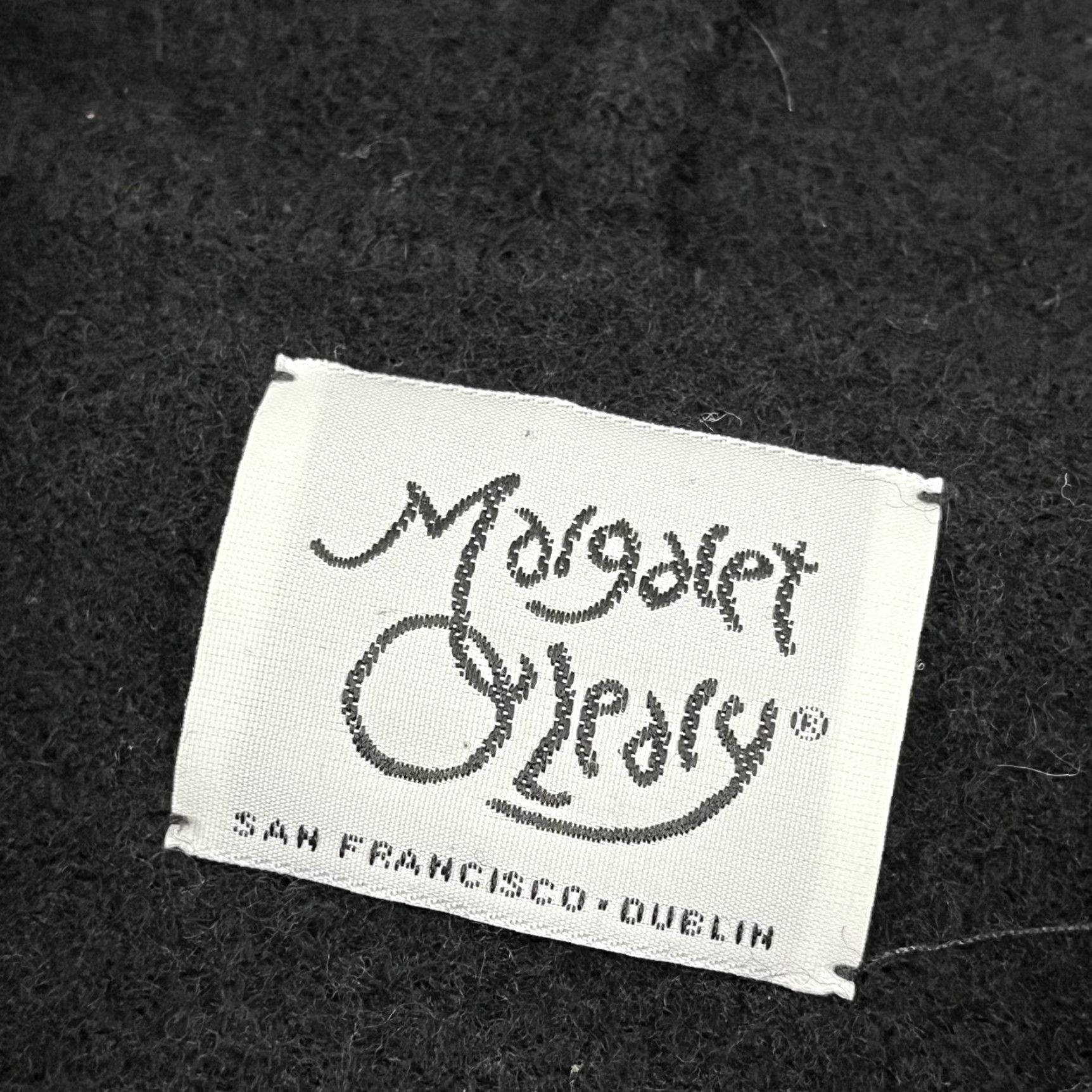 Vintage VINTAGE Margaret O'Leary Sweater Jacket Womens Size 2 Black Merino Wool Blend Hooded Zip Size XS / US 0-2 / IT 36-38 - 2 Thumbnail