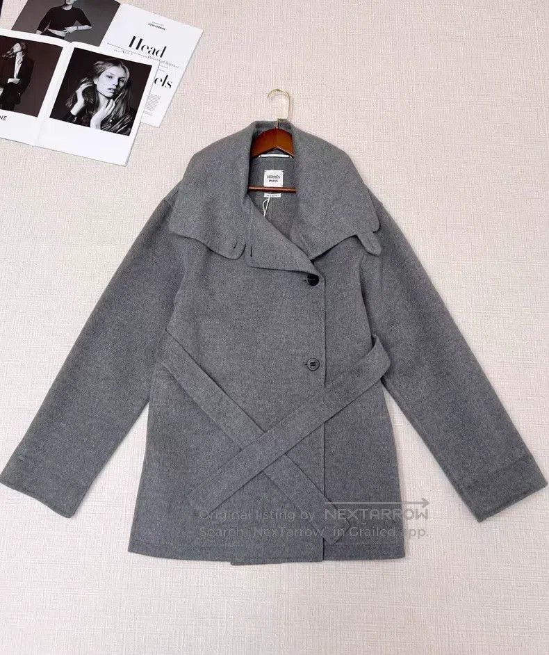 Hermes Hermes Cashmere coat Size XS / US 0-2 / IT 36-38 - 1 Thumbnail