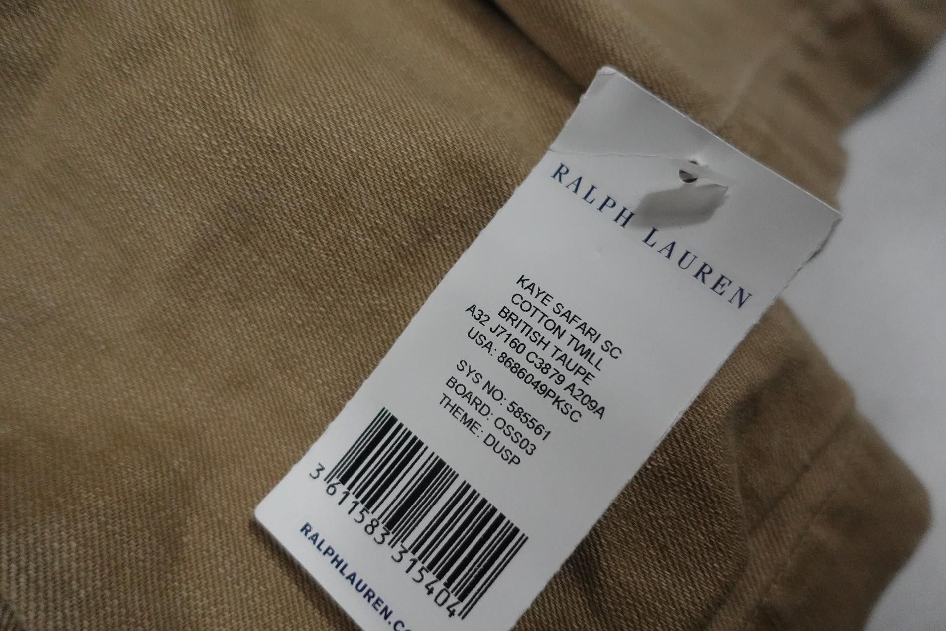 Polo Ralph Lauren Polo Ralph Lauren Jacket Taupe British Military SAMPLE NWT M Size US M / EU 48-50 / 2 - 4 Thumbnail