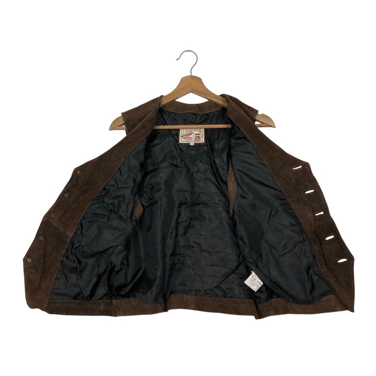 Japanese Brand 🔥VINTAGE GENUINE LEATHER VEST BIKET JACKET TURKY BEAR Size US M / EU 48-50 / 2 - 15 Thumbnail