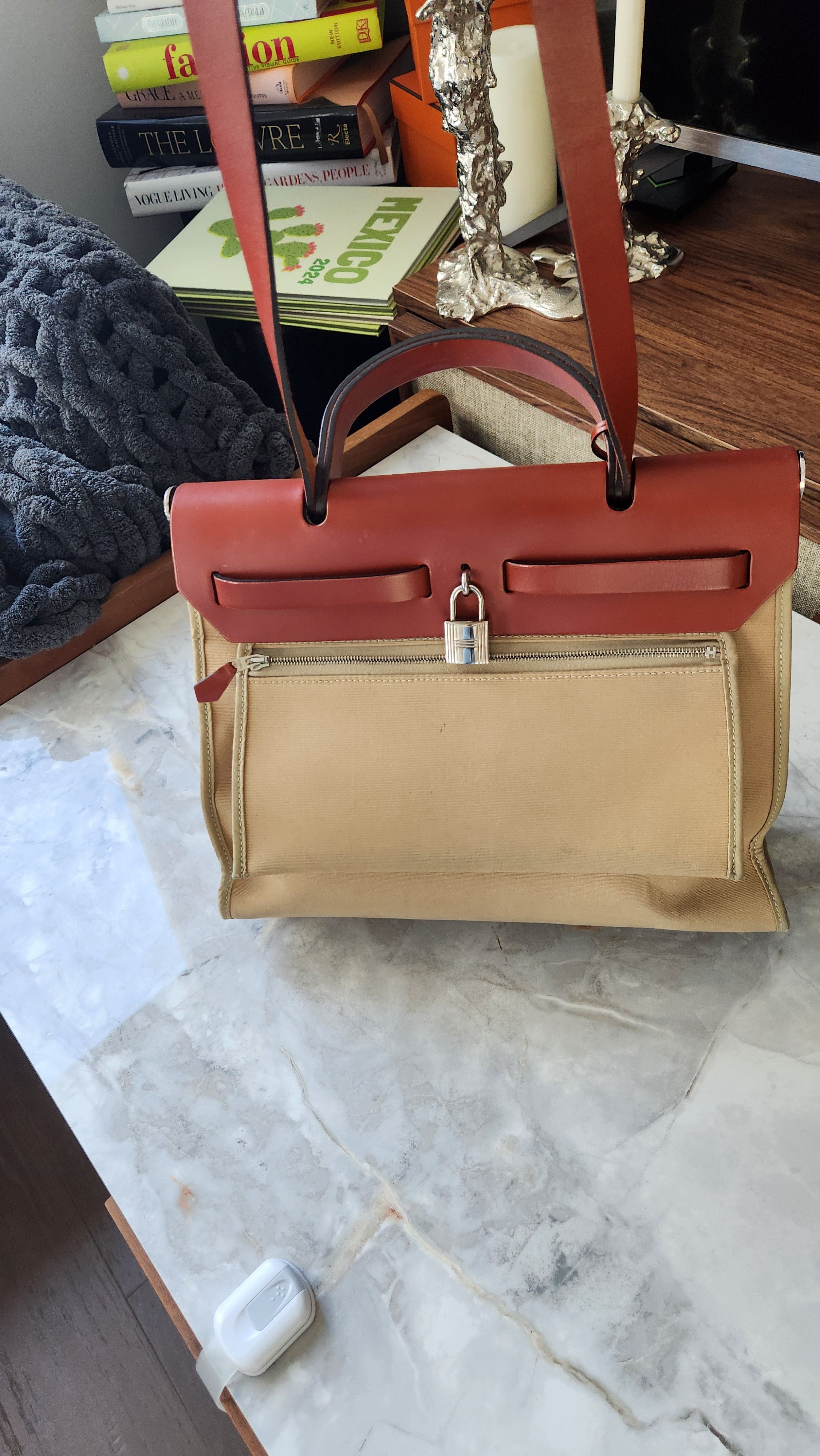 Hermes Herbag 31 zip Size ONE SIZE - 18 Thumbnail