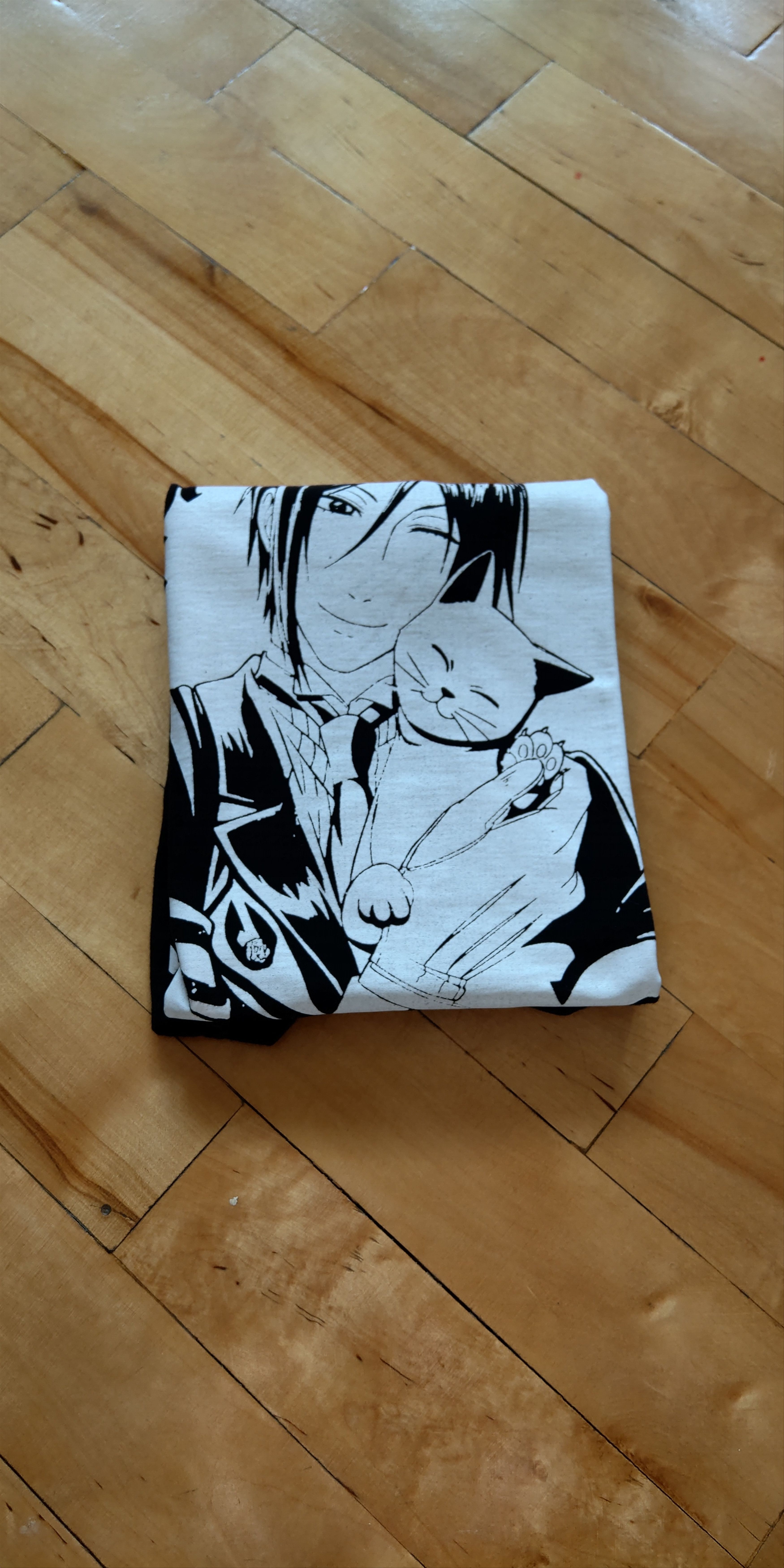 Anime Black Butler Shirt Rare Anime tee Goth alt emo Size US M / EU 48-50 / 2 - 2 Thumbnail