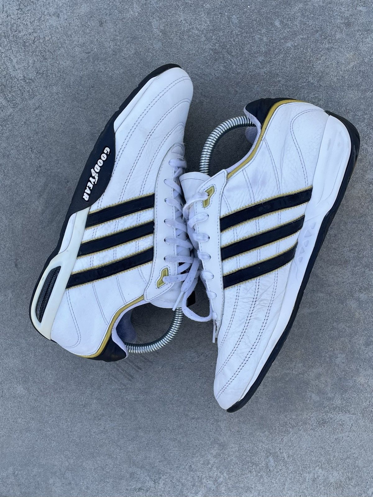 Adidas Rare 2006 Adidas Good Year Y2K Racing F1 Blokecore Shoes Size US 7.5 / EU 40-41 - 9 Thumbnail