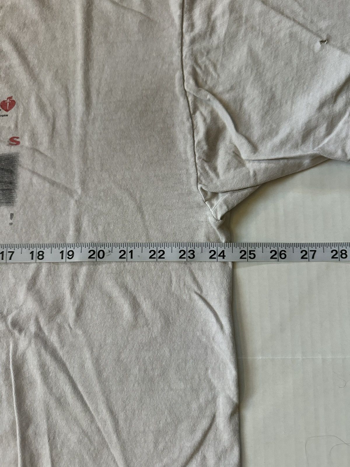Jerzees × Vintage Older white shirt Size US XL / EU 56 / 4 - 4 Thumbnail