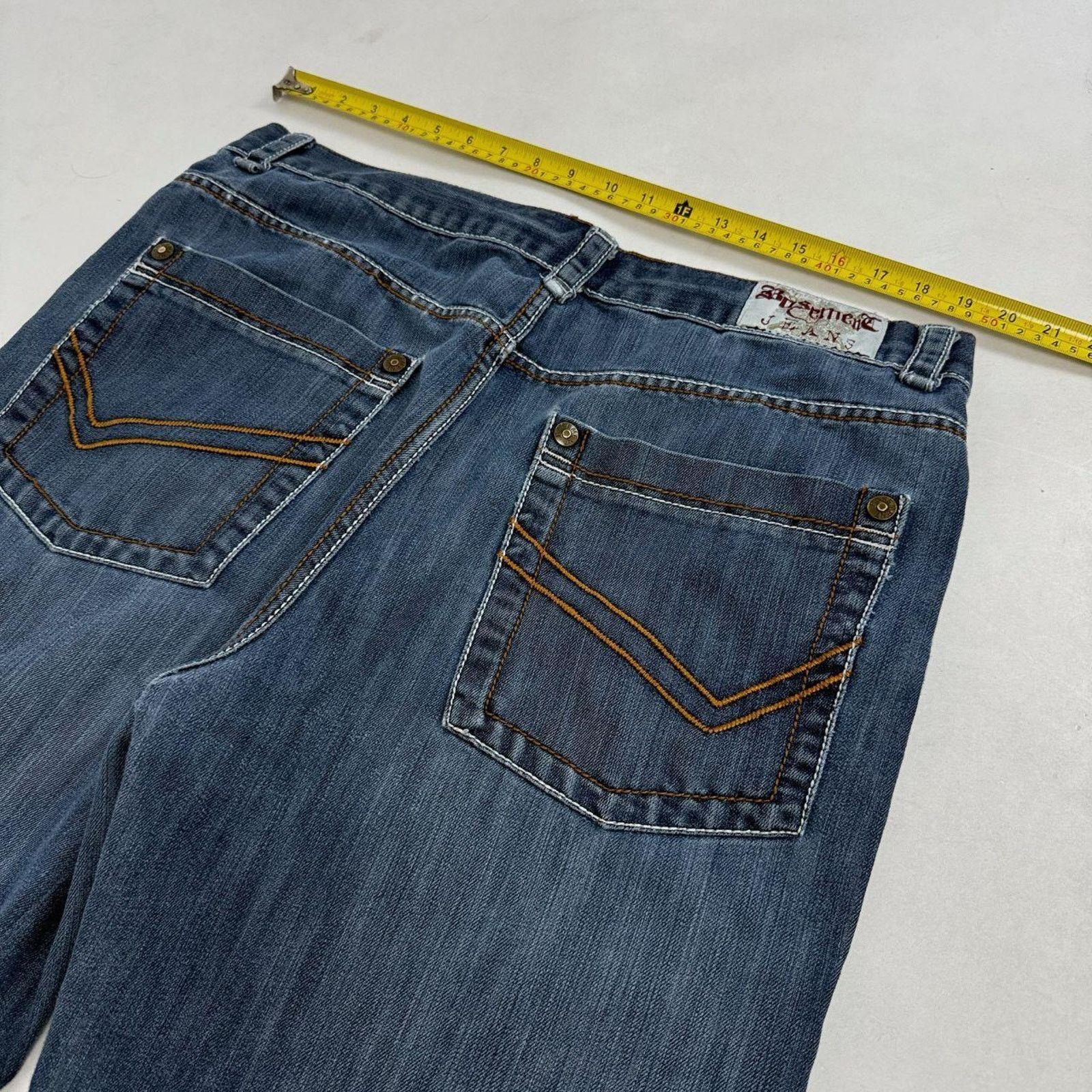 Ecko Unltd. × JNCO × Vintage Vintage y2k distressed baggy grunge faded archive rare jeans Size US 38 / EU 54 - 5 Thumbnail