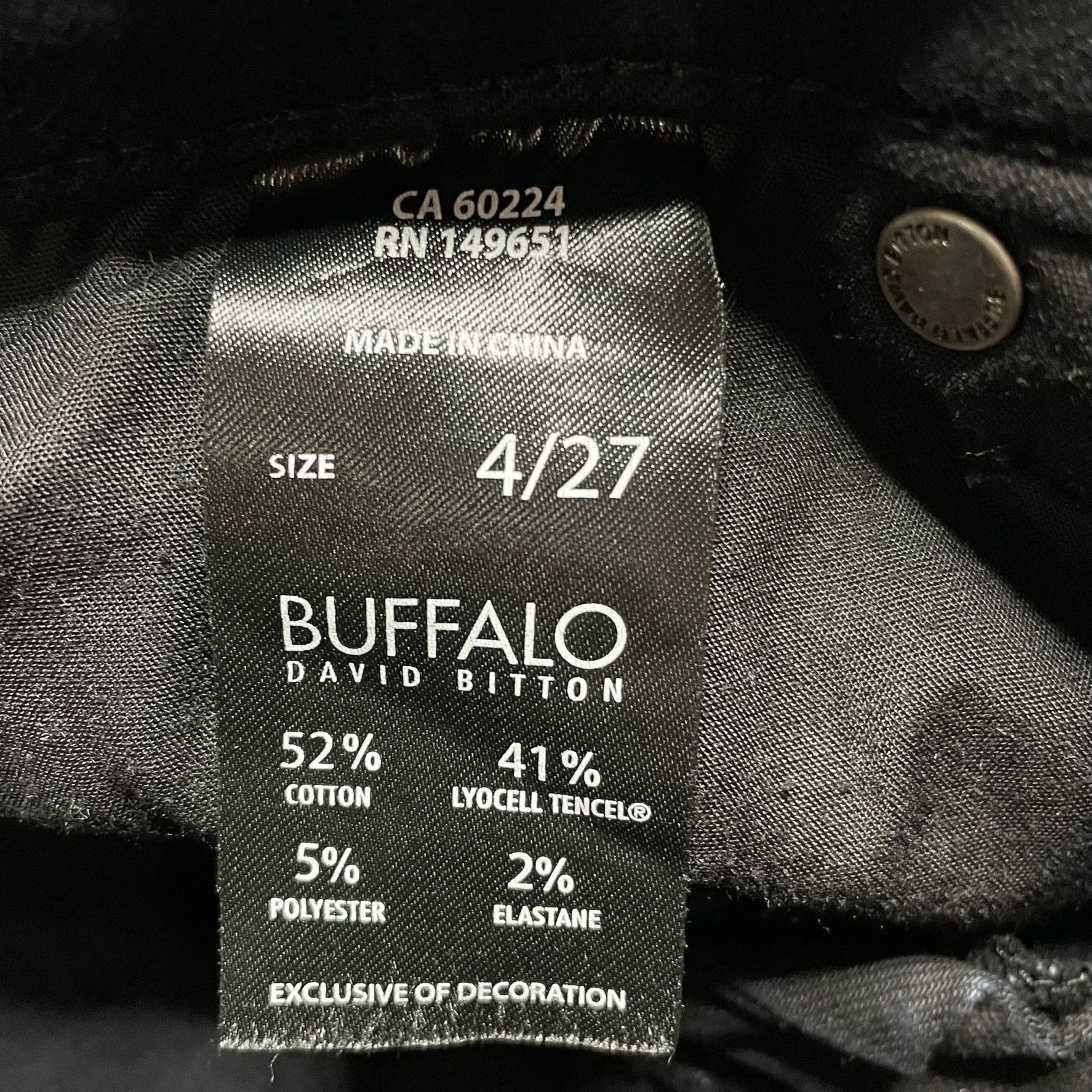 Buffalo David Bitton Buffalo David Bitton Vale Skinny Jeans Size 27" / US 4 / IT 40 - 6 Thumbnail