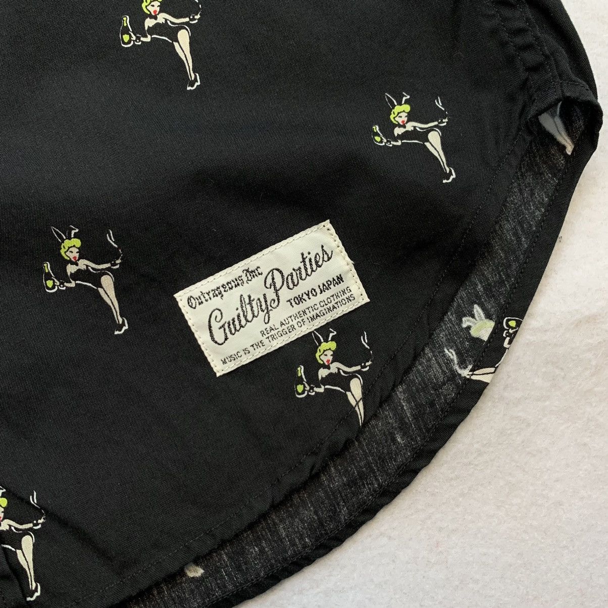 Wacko Maria Wacko Maria Guilty Parties Bunny Girl Short Sleeve Shirt Size US M / EU 48-50 / 2 - 5 Thumbnail