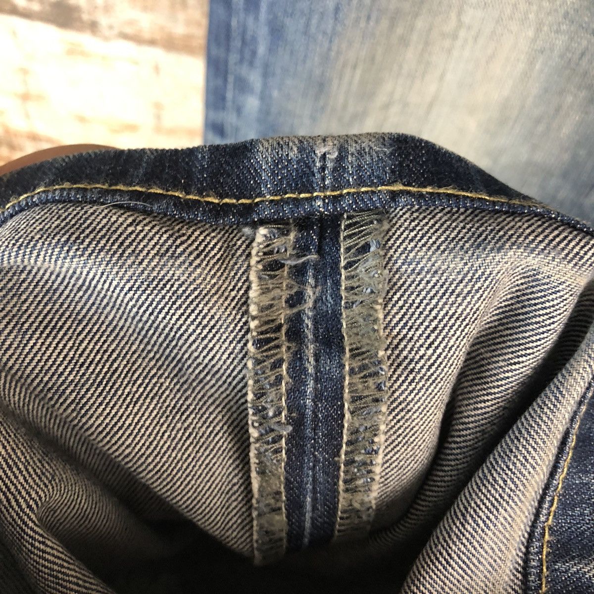 Lee Lee Black Distressed Denim Pants #A2136 Size US 32 / EU 48 - 10 Thumbnail