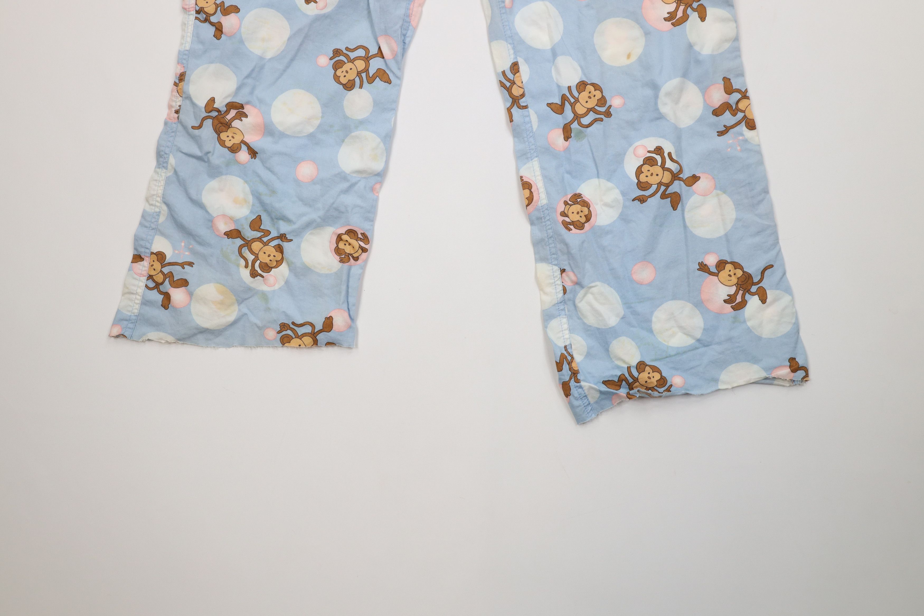 Aeropostale Vintage Y2K Aeropostale Babydoll Monkey Pajamas Pants Size 32" / US 10 / IT 46 - 4 Thumbnail