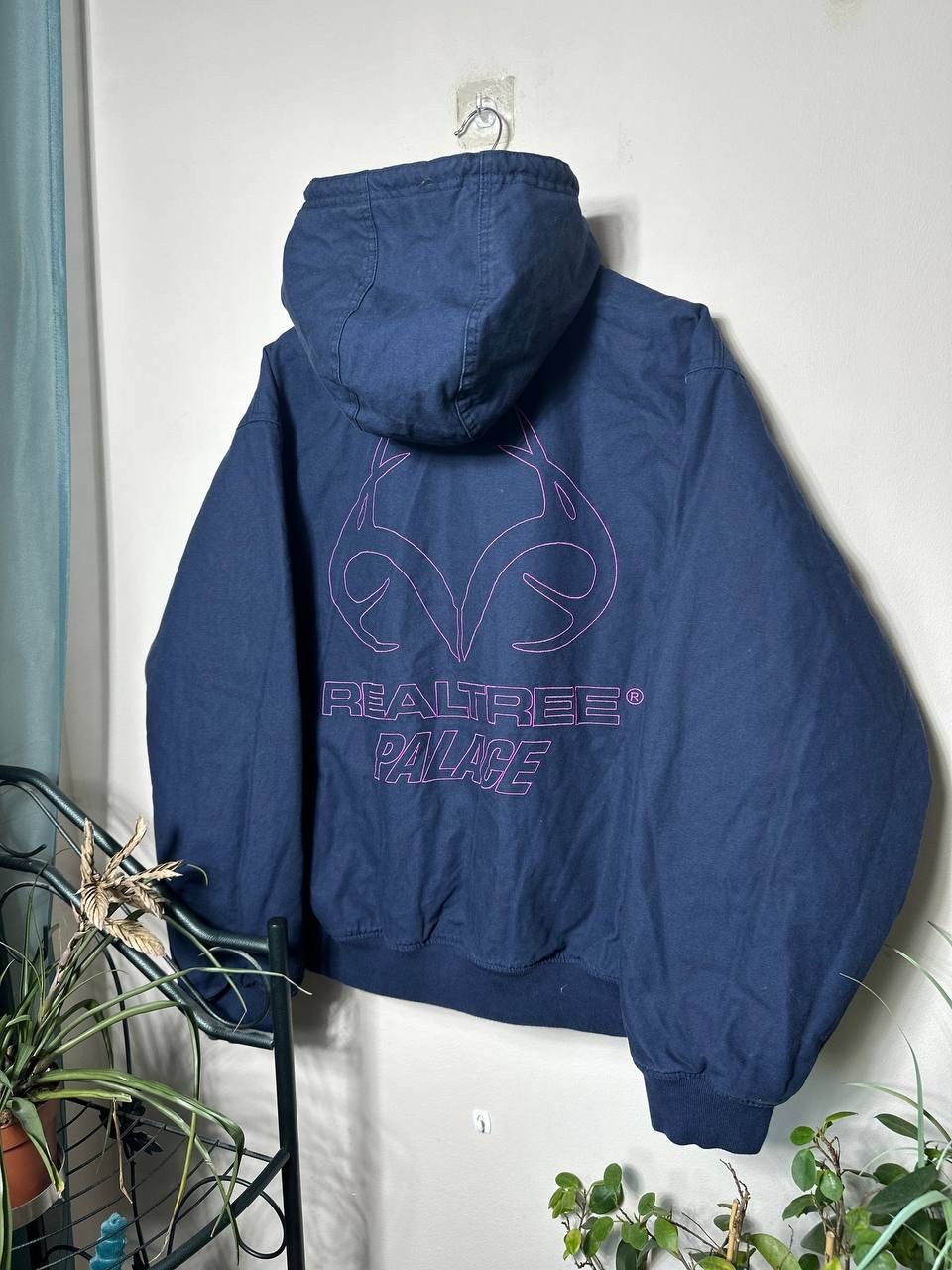 Palace Palace real tree navy reversible jacket size L Size US L / EU 52-54 / 3 - 1 Thumbnail