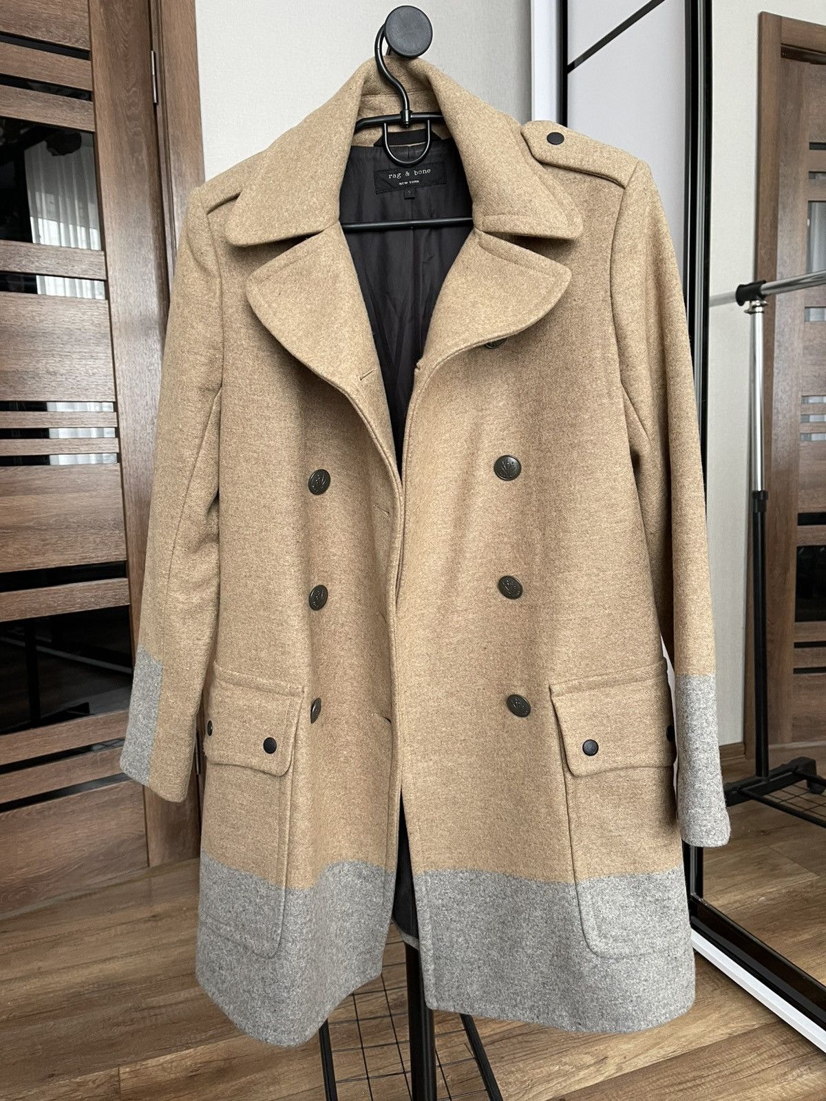 Rag & Bone Rag And Bone New York Double Wool Coat Jacket Size US S / EU 44-46 / 1 - 9 Thumbnail