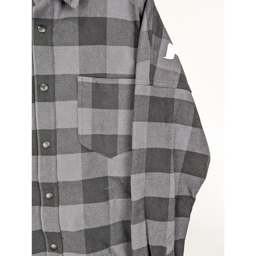 Palm Angels o1rshd1 Classic Logo Overshirt in Black/White Size US S / EU 44-46 / 1 - 6 Thumbnail