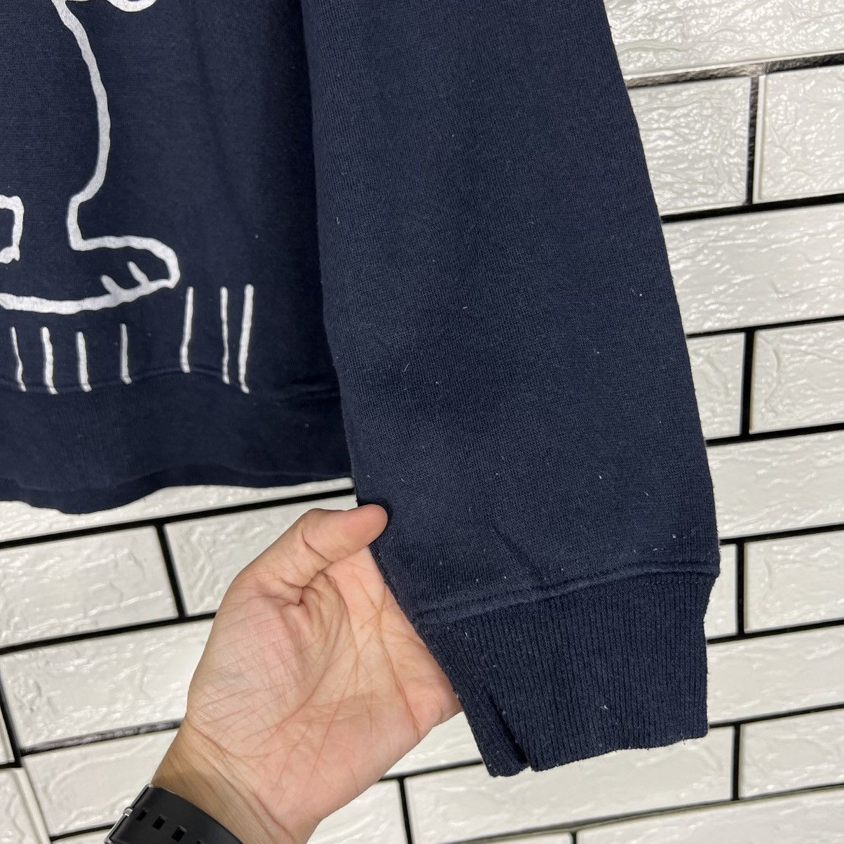 Peanuts PEANUTS SNOOPY I Love Ice Skating Logo Sweatshirt #3975-C181 Size US M / EU 48-50 / 2 - 7 Thumbnail