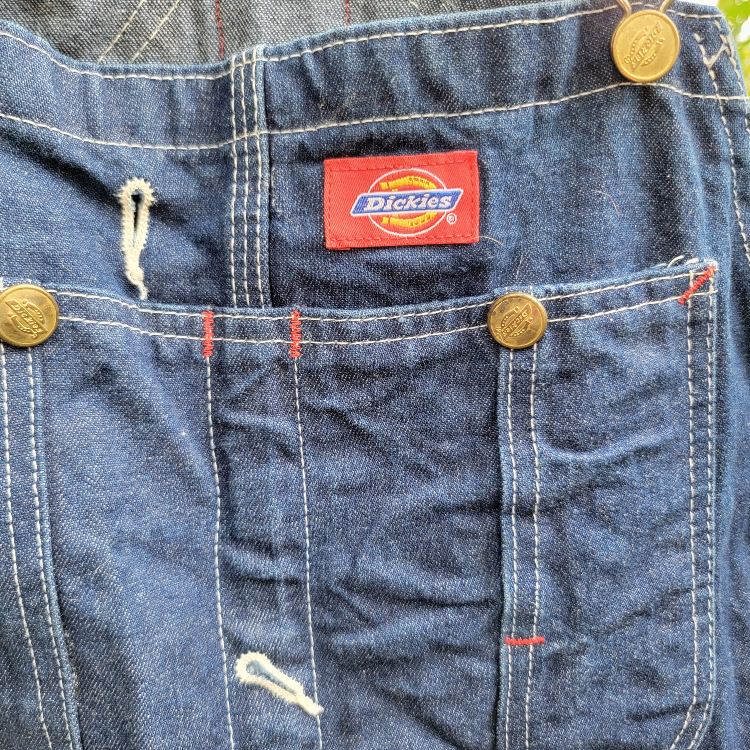 Dickies Dickies Denim Bib Carpenter Overalls - Size 32 X 32 Size US 32 / EU 48 - 3 Thumbnail