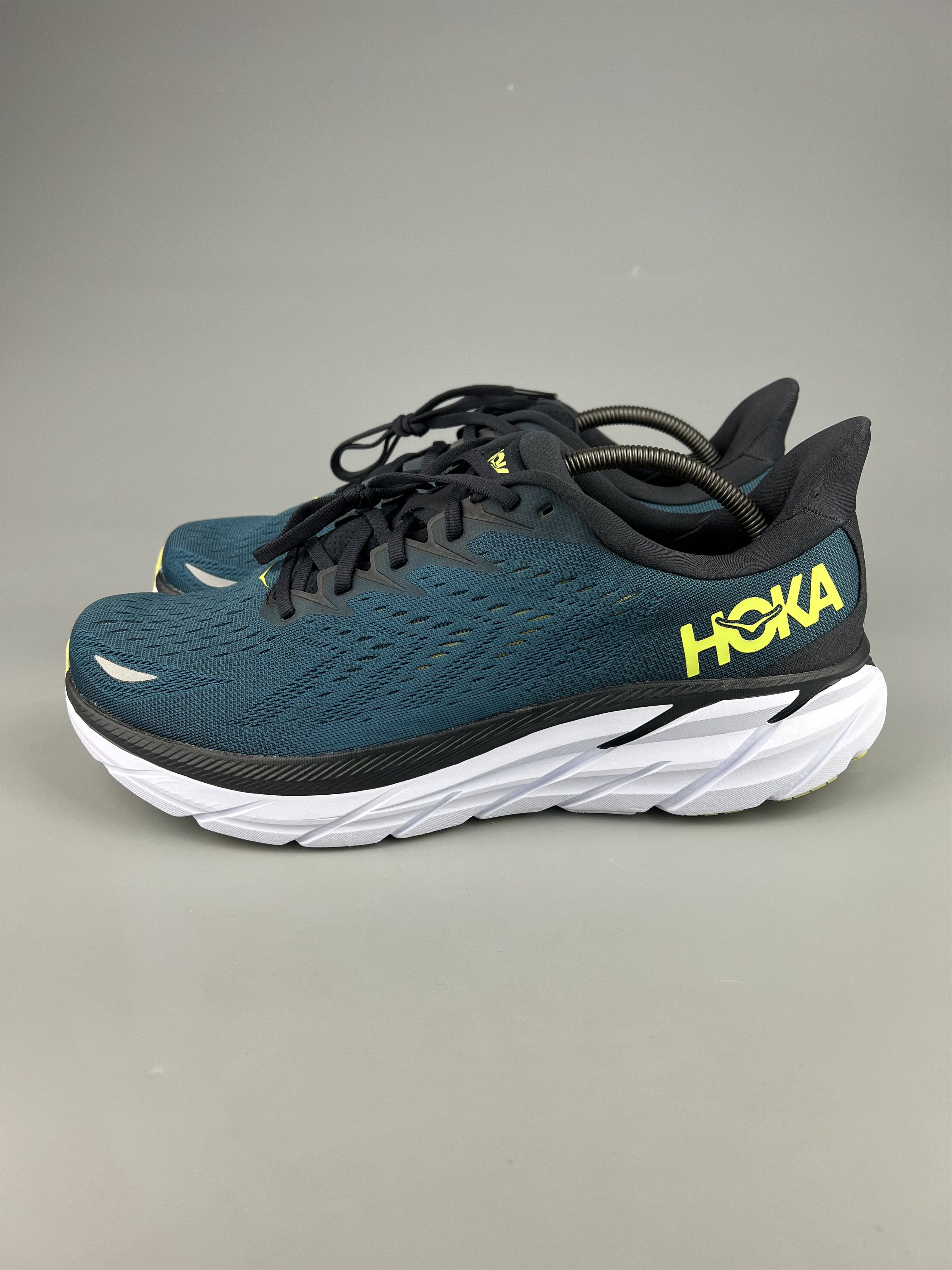 Hoka Hoka One One Clifton 8 Wide Running Shoes Walking Gym Size US 12.5 / EU 45-46 - 2 Thumbnail