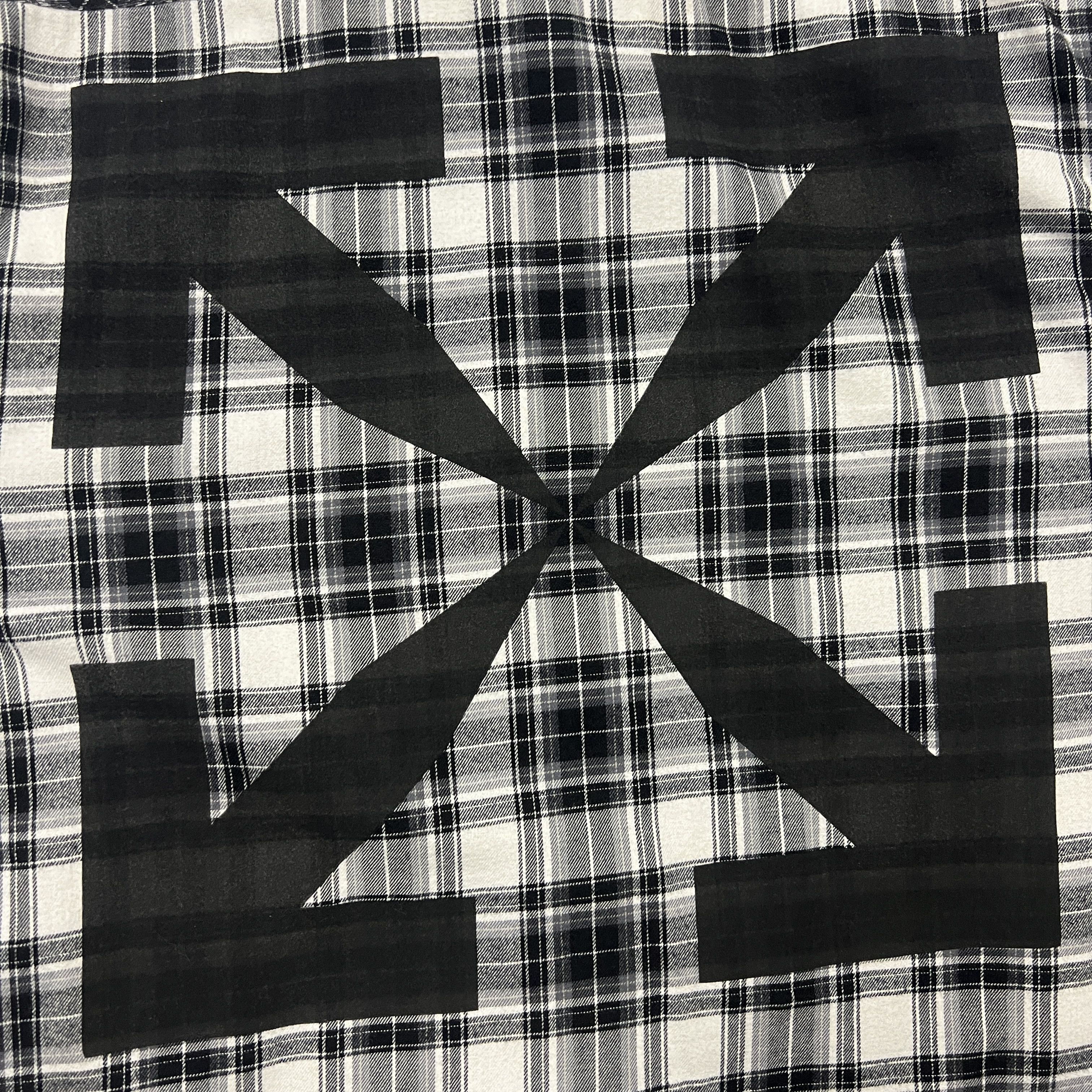 Off-White Off-White Checked Arrows Flannel Shirt Size US M / EU 48-50 / 2 - 4 Thumbnail