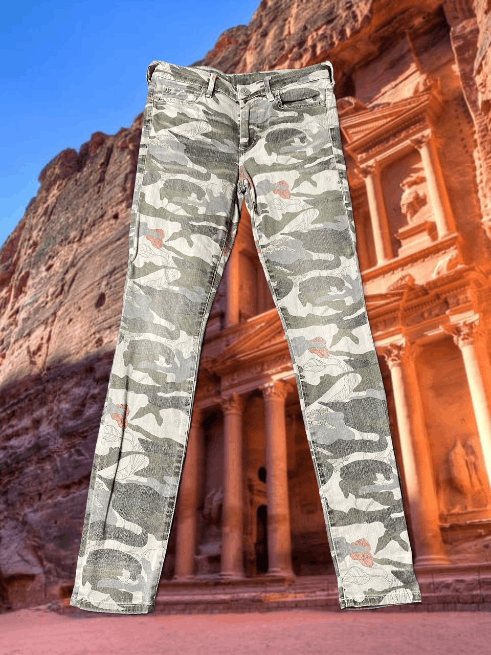 True Religion vintage jeans print True Religion crazy Y2K logo streetwear Size US 27 - 1 Thumbnail