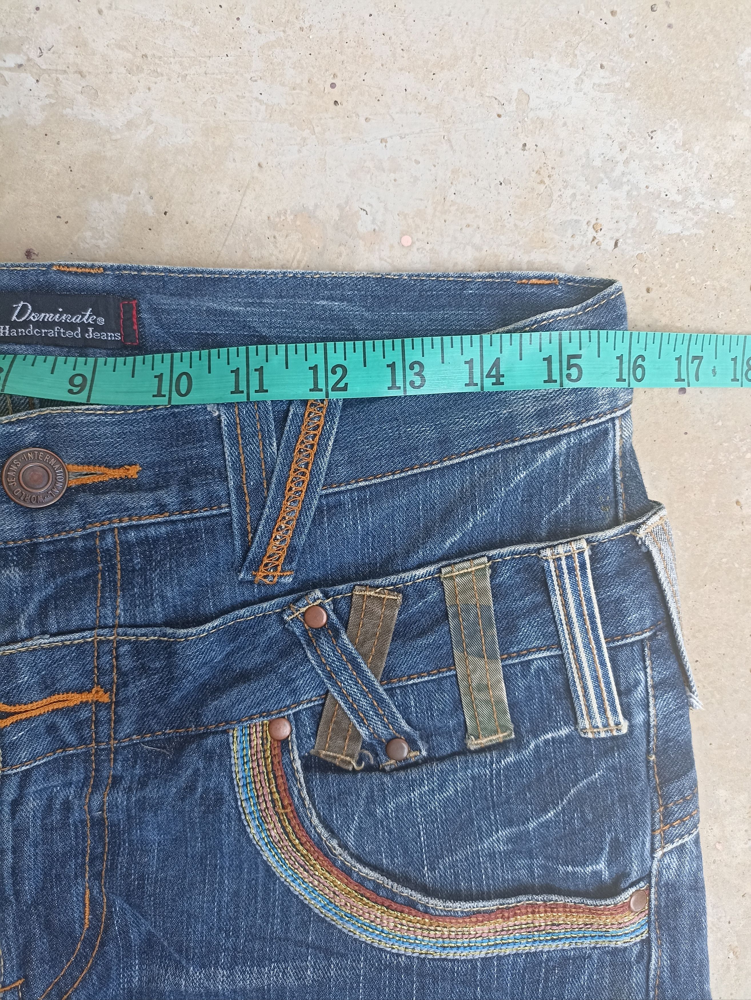 Beauty Beast Dominate Handcrafted jeans distressed beauty beast Size US 32 / EU 48 - 21 Thumbnail