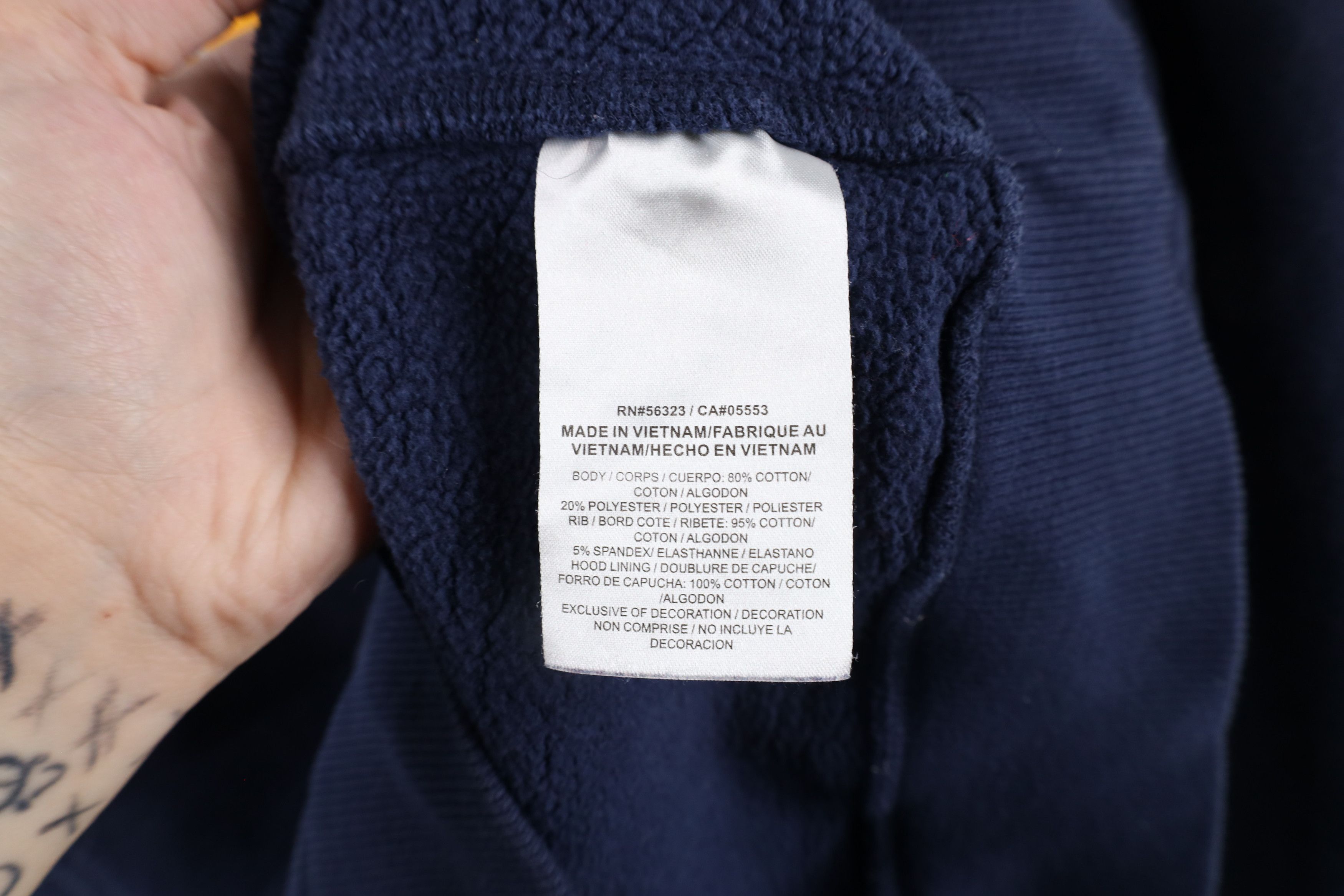 Nike × Vintage Nike University of Toledo Baseball Hoodie Sweatshirt Blue Size US L / EU 52-54 / 3 - 8 Thumbnail