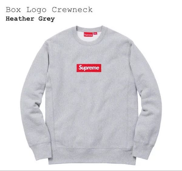 Supreme Supreme 15AW Box Logo Crewneck Sweatshirt Size US M / EU 48-50 / 2 - 1 Thumbnail