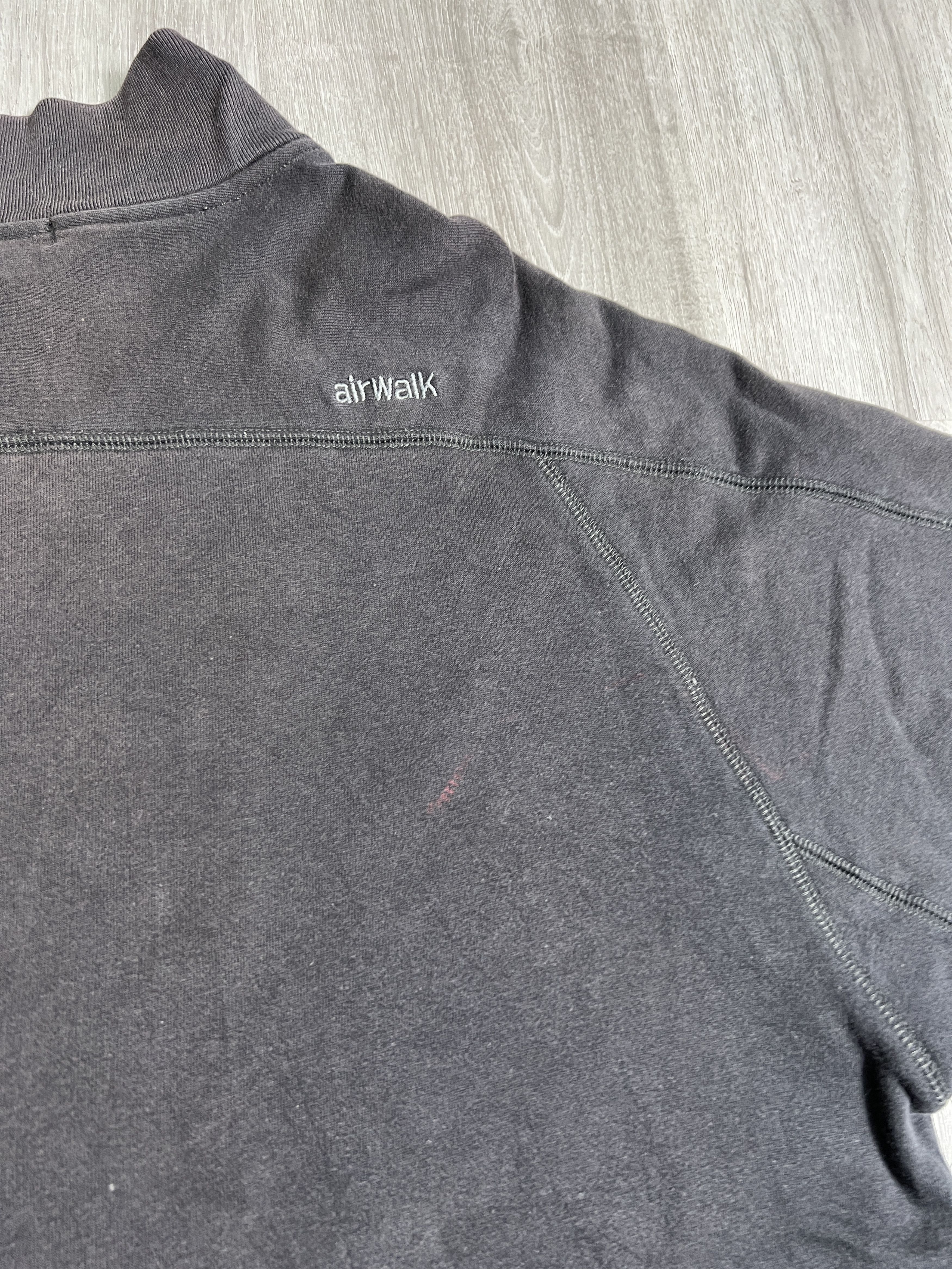 Airwalk Vintage Airwalk Mini Logo Zipped Sweatshirt (L) JKA143 Size US L / EU 52-54 / 3 - 15 Thumbnail