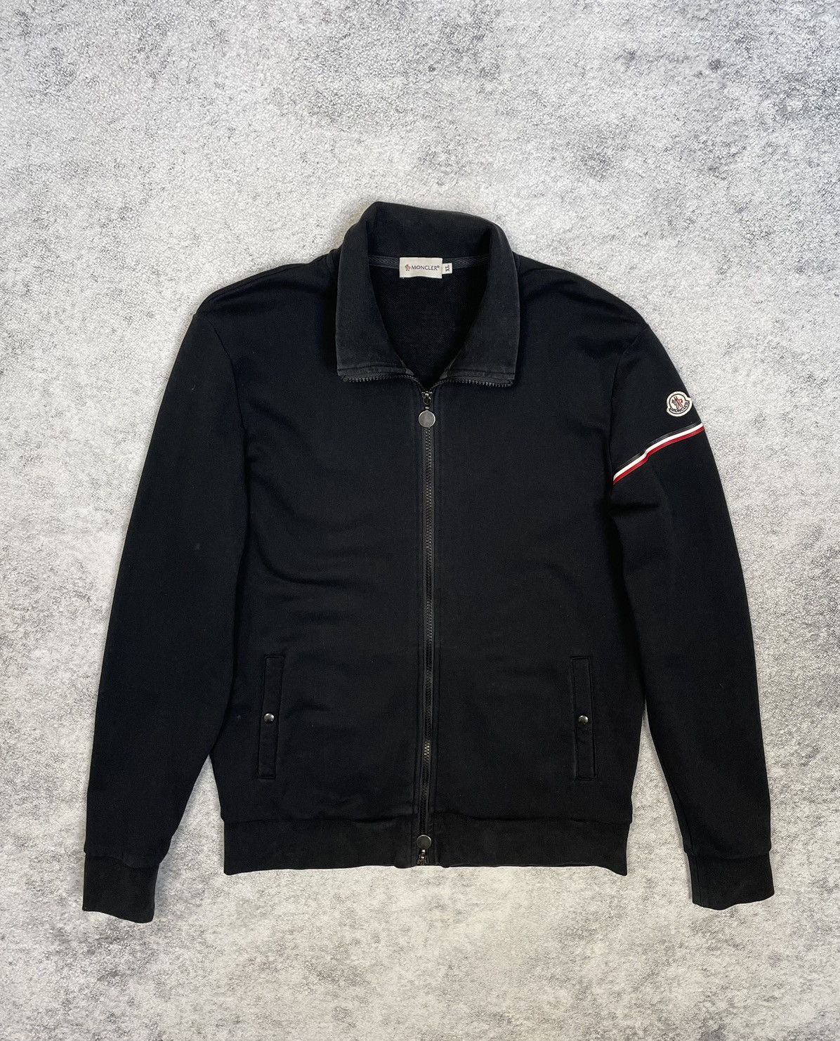 Moncler Moncler Maglia Cardigan Men Coat Patch Logo Zip Size US L / EU 52-54 / 3 - 3 Thumbnail