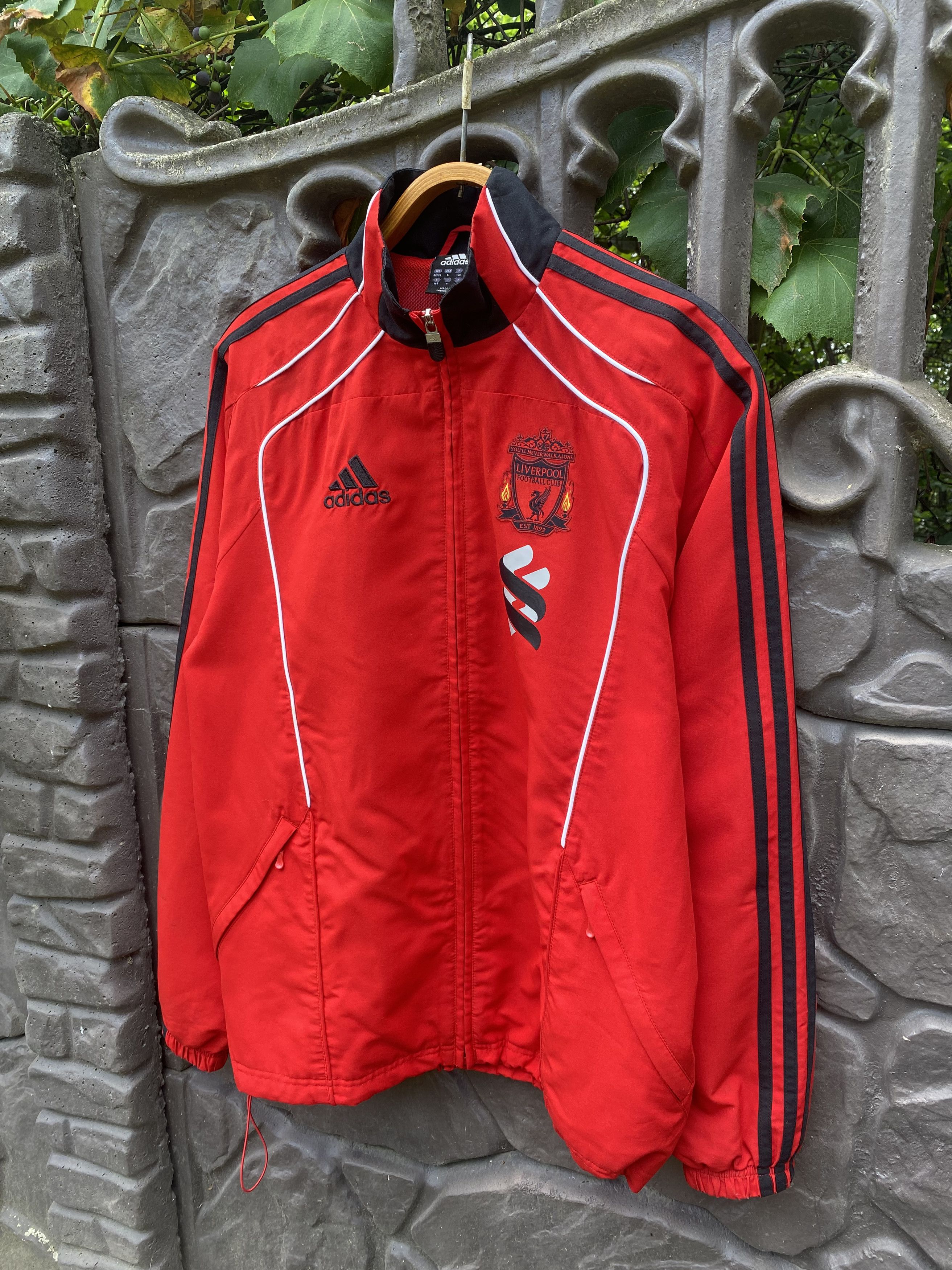 Adidas × Vintage Vintage Adidas Liverpool 2010 Football Track Jacket Size US S / EU 44-46 / 1 - 3 Thumbnail