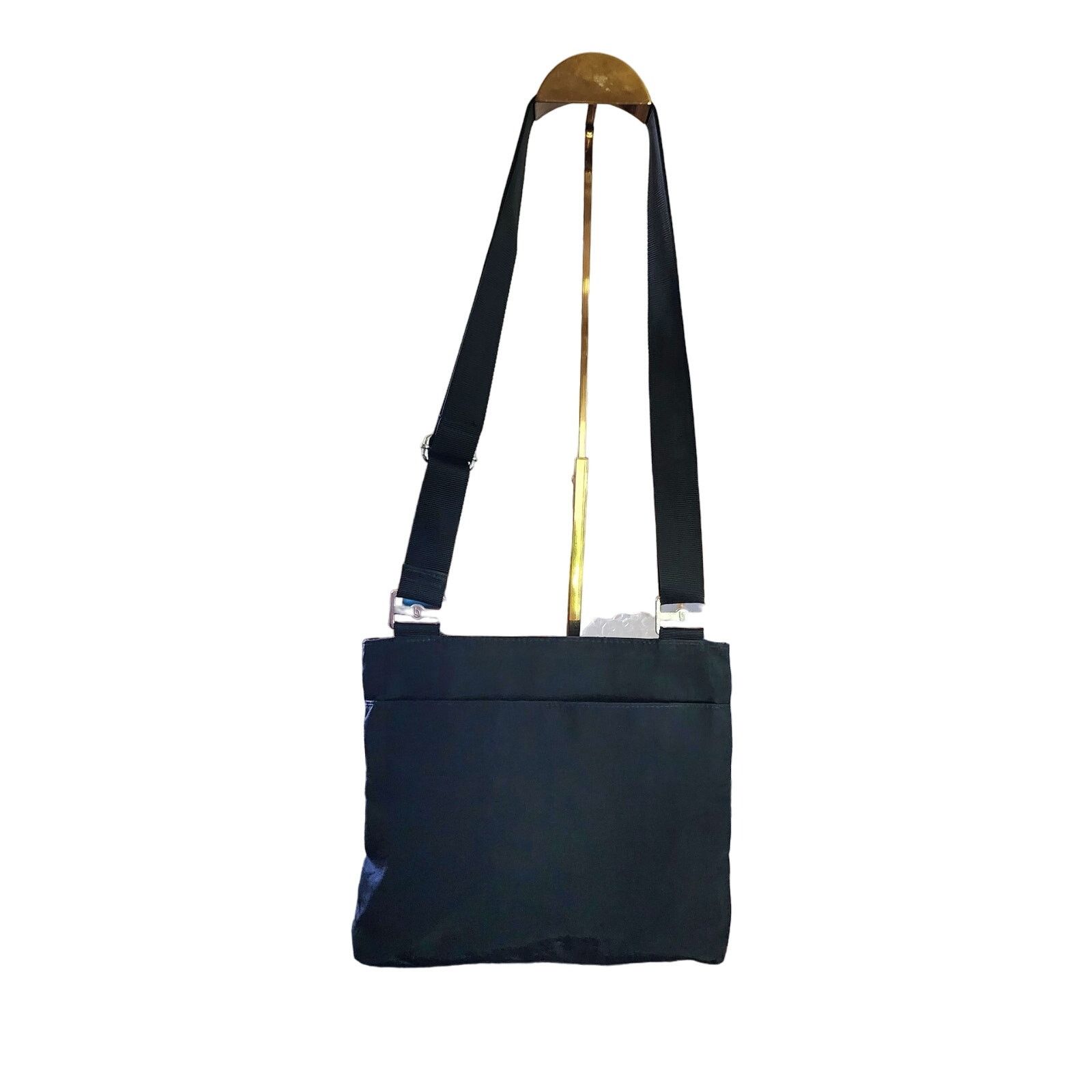 Other Baggallini Slim Nylon Crossbody Shoulder Handbag Black Size ONE SIZE - 2 Thumbnail