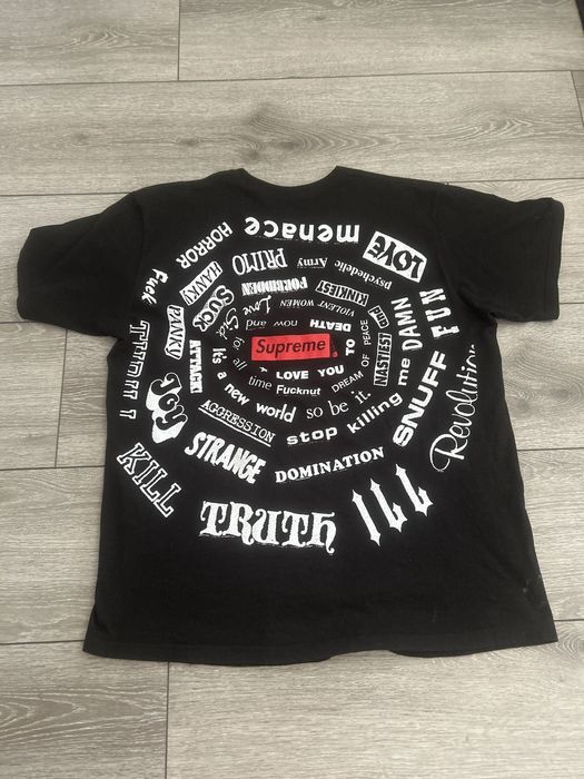 Supreme Supreme Spiral Tee | Grailed