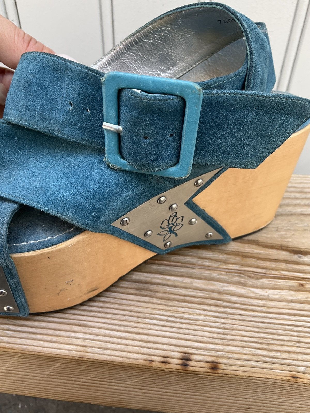 Vintage Free lance platform sandals Size US 6 / IT 36 - 7 Thumbnail