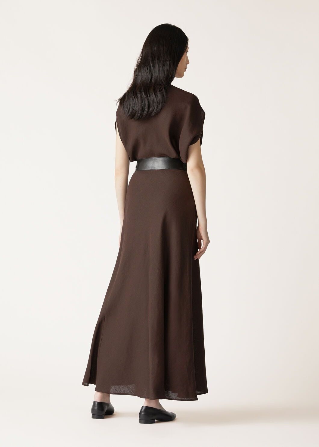 Loro Piana o1w1db10825 FAO4856 Irene Skirt in Brown Size 26" / US 2 / IT 38 - 5 Thumbnail