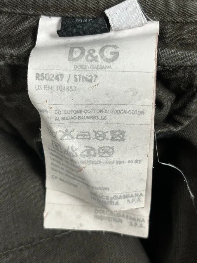 Dolce & Gabbana 2000s Dolce & Gabbana Brown Slim Denim Jeans Size US 33 - 12 Thumbnail