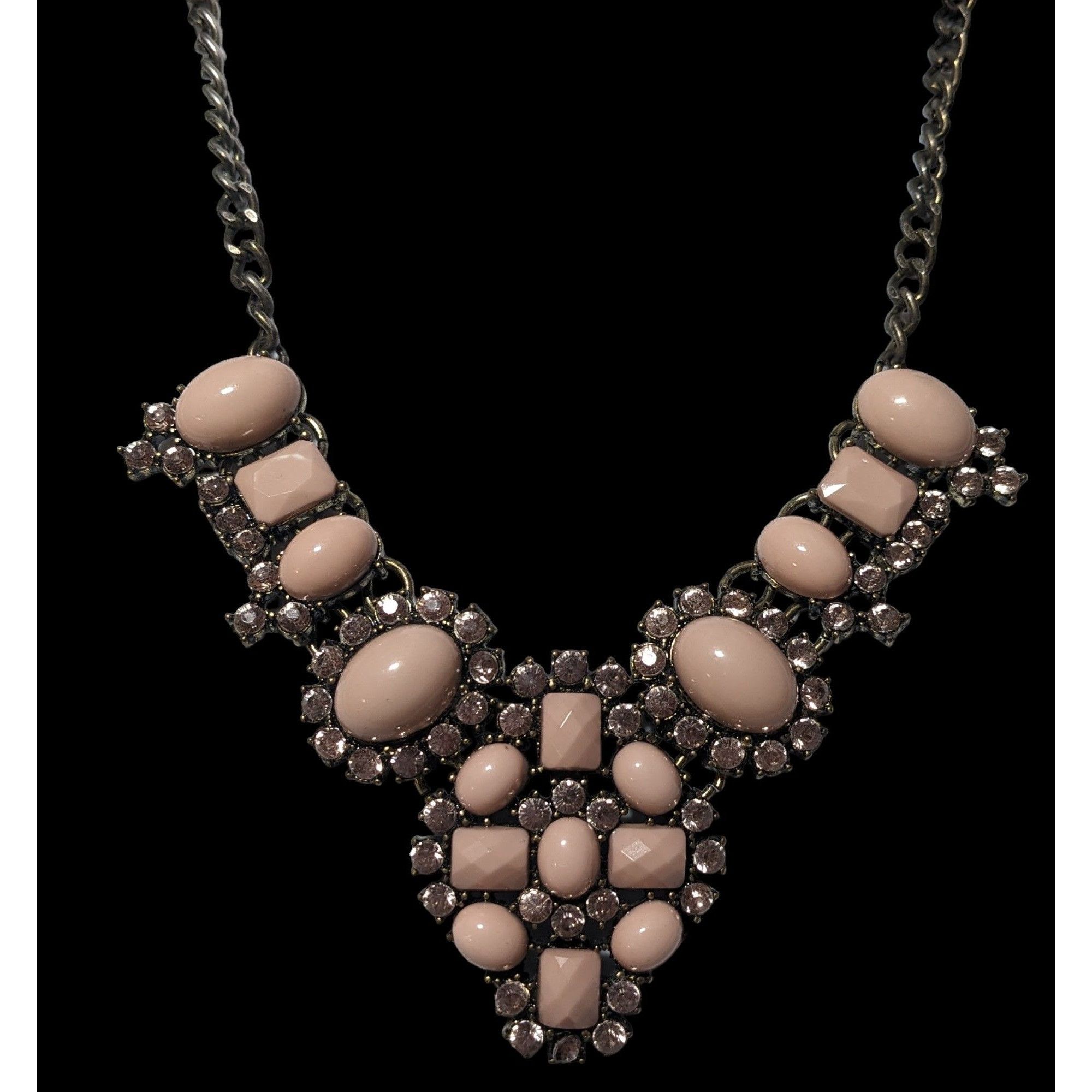 Other Sugarfix Pink Gemmed Statement Necklace Size ONE SIZE - 2 Thumbnail