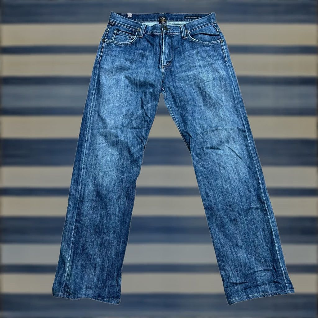 Citizens Of Humanity Citizens Of Humanity Jeans Men Pant 32 Blue Denim Sid DarkWash C of H USA 30x30 Regular Straight 5-Pocket Denim Jeans Size US 32 / EU 48 - 1 Thumbnail