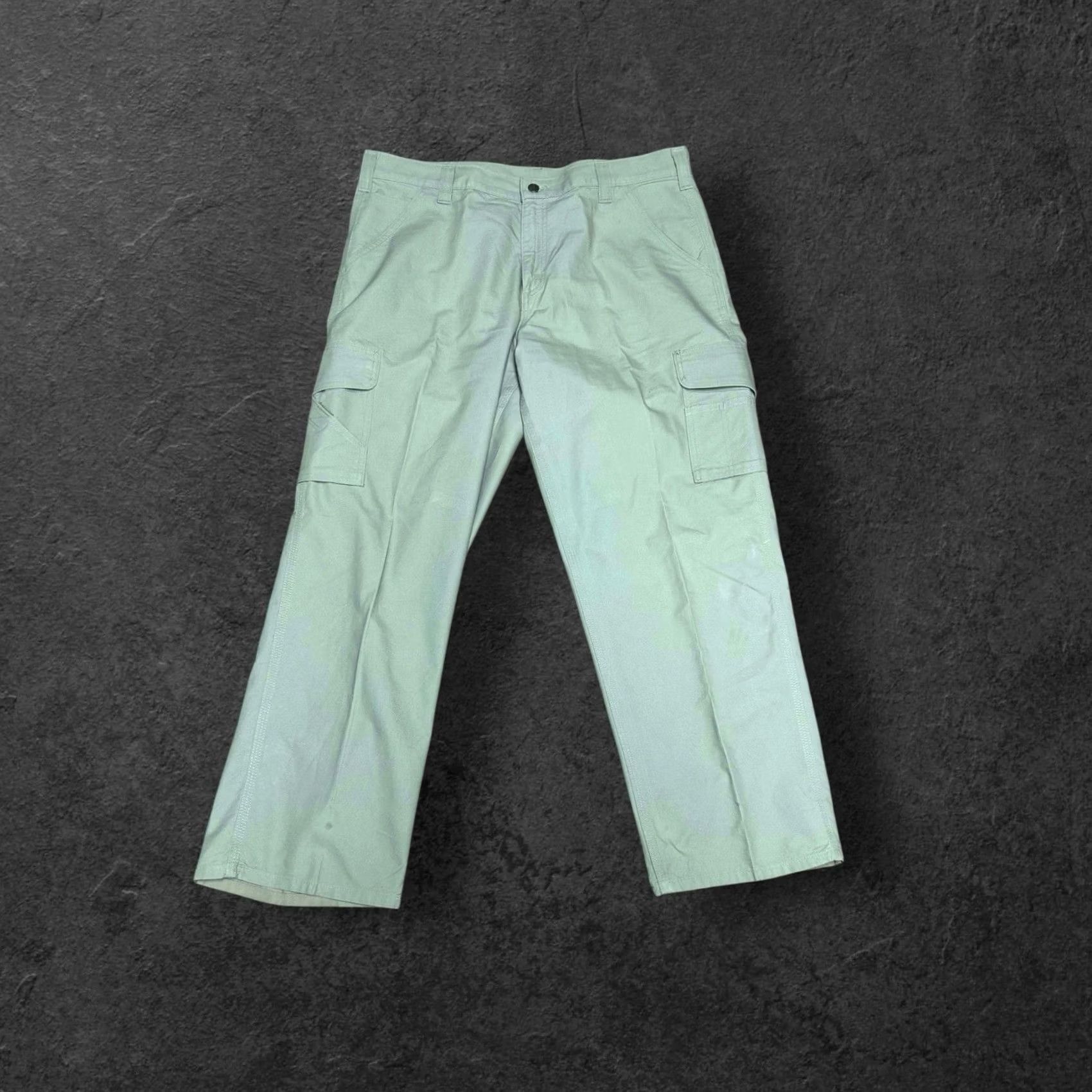 Carhartt Carhartt Pant Khaki Beige 38 x 30 Straight Leg Dungaree Regular Mens Read Size US 38 / EU 54 - 2 Thumbnail