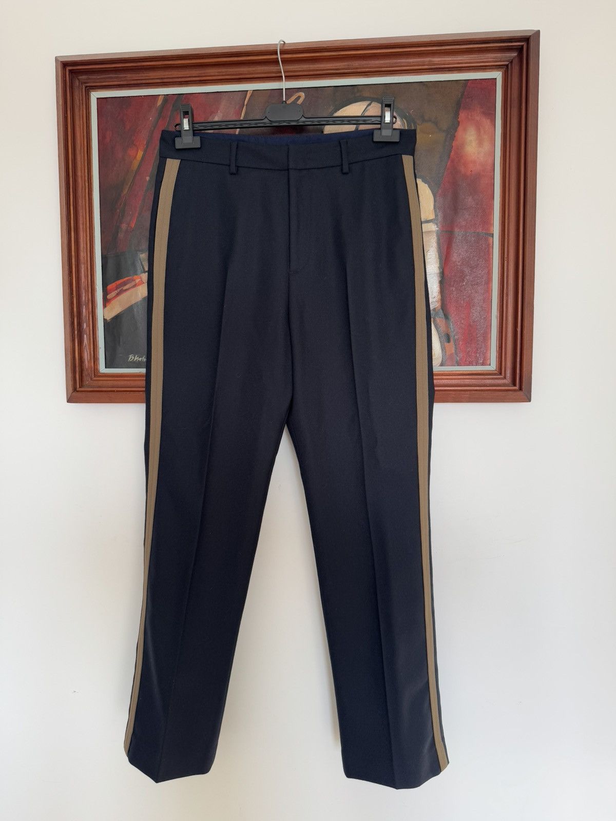 Moncler MONCLER Casual Wool Pant Designer Luxury High End Rare Size US 32 / EU 48 - 1 Thumbnail