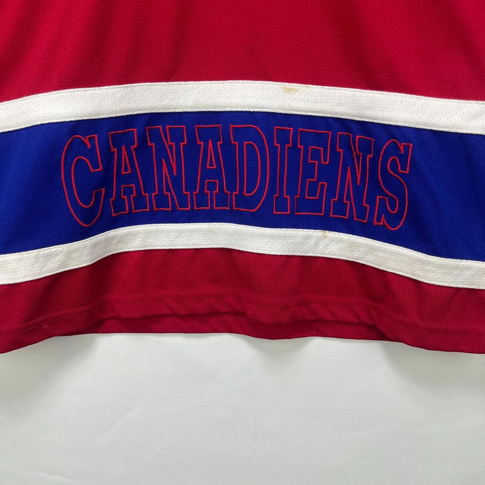 Other Vintage Montreal Canadiens Autographed Habs Jersey Youth XL Size ONE SIZE - 2 Thumbnail