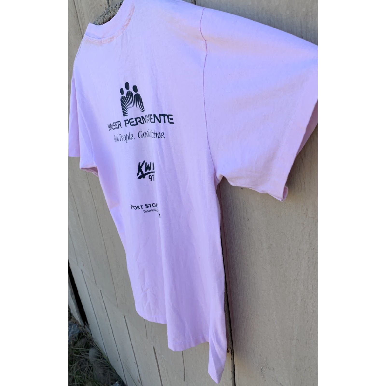 Hanes VINTAGE Hanes Asparagus Fun Run 1994 T Shirt Pink L Men Short Sleeve Graphic Tee 1990s Sportswear/Beach Size US L / EU 52-54 / 3 - 7 Thumbnail