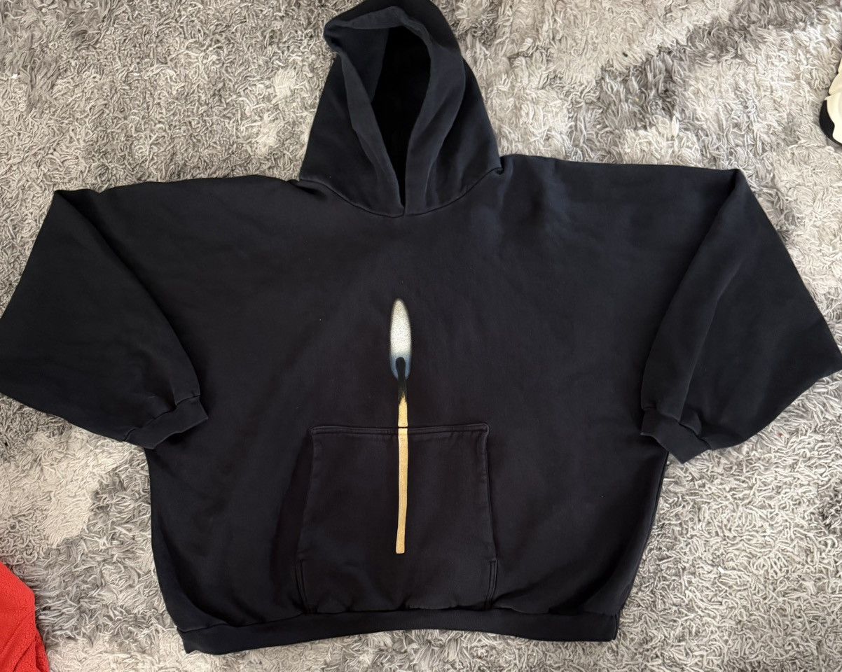 Yeezy Kanye West Yeezy Donda 2 Lit Match Hoodie in Size XL Size US XL / EU 56 / 4 - 1 Thumbnail