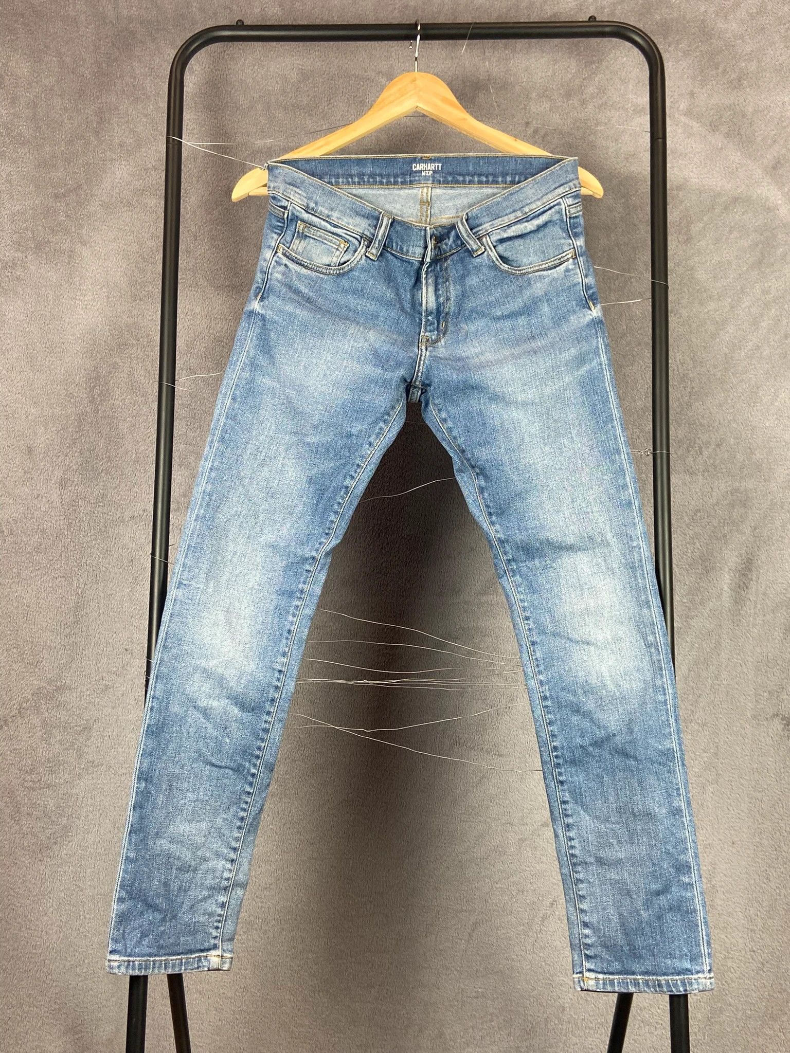 Carhartt Pants Carhartt Blue Vintage Workwear Streetwear Y2K Size US 30 / EU 46 - 4 Thumbnail