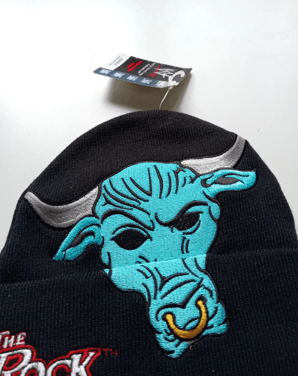 WWF WWF THE ROCK - BIG BULL BEANIE Size ONE SIZE - 3 Thumbnail